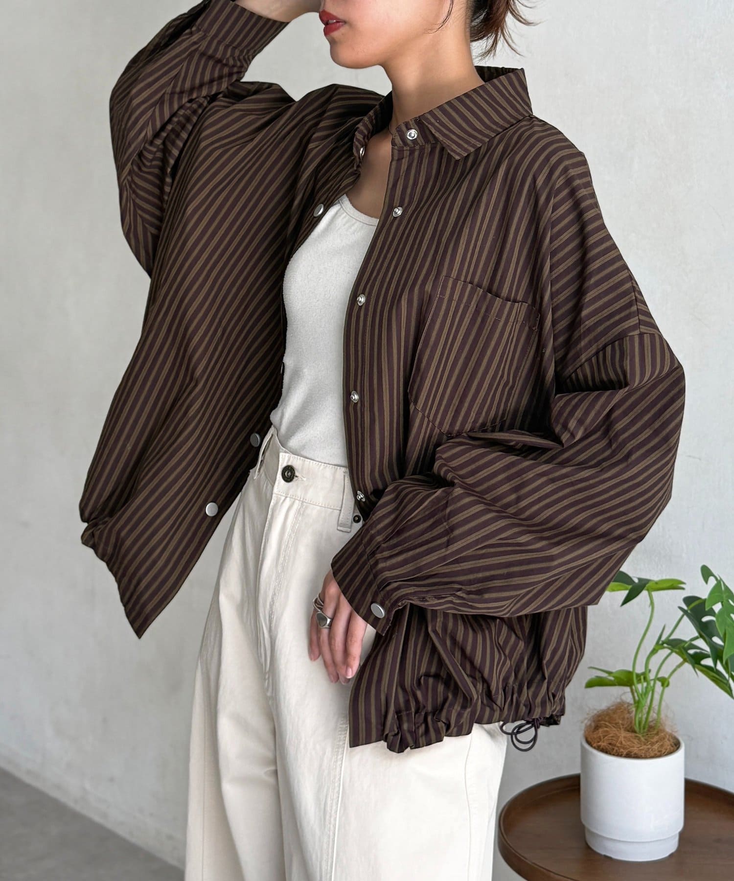 CPCM(シーピーシーエム) 【WEB限定】アソート柄シャツジャケット