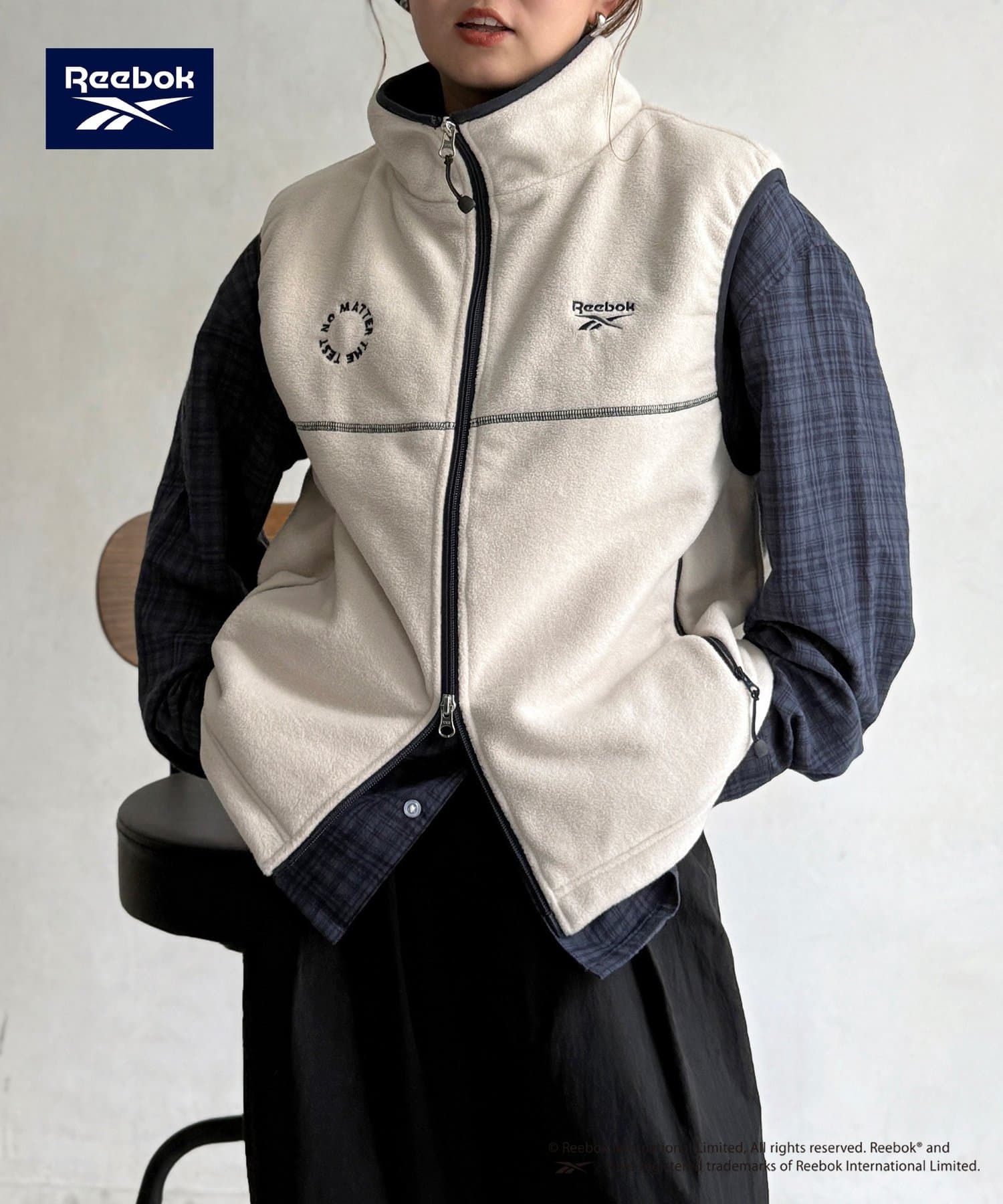 CPCM(シーピーシーエム) 【Reebok】フリースベスト