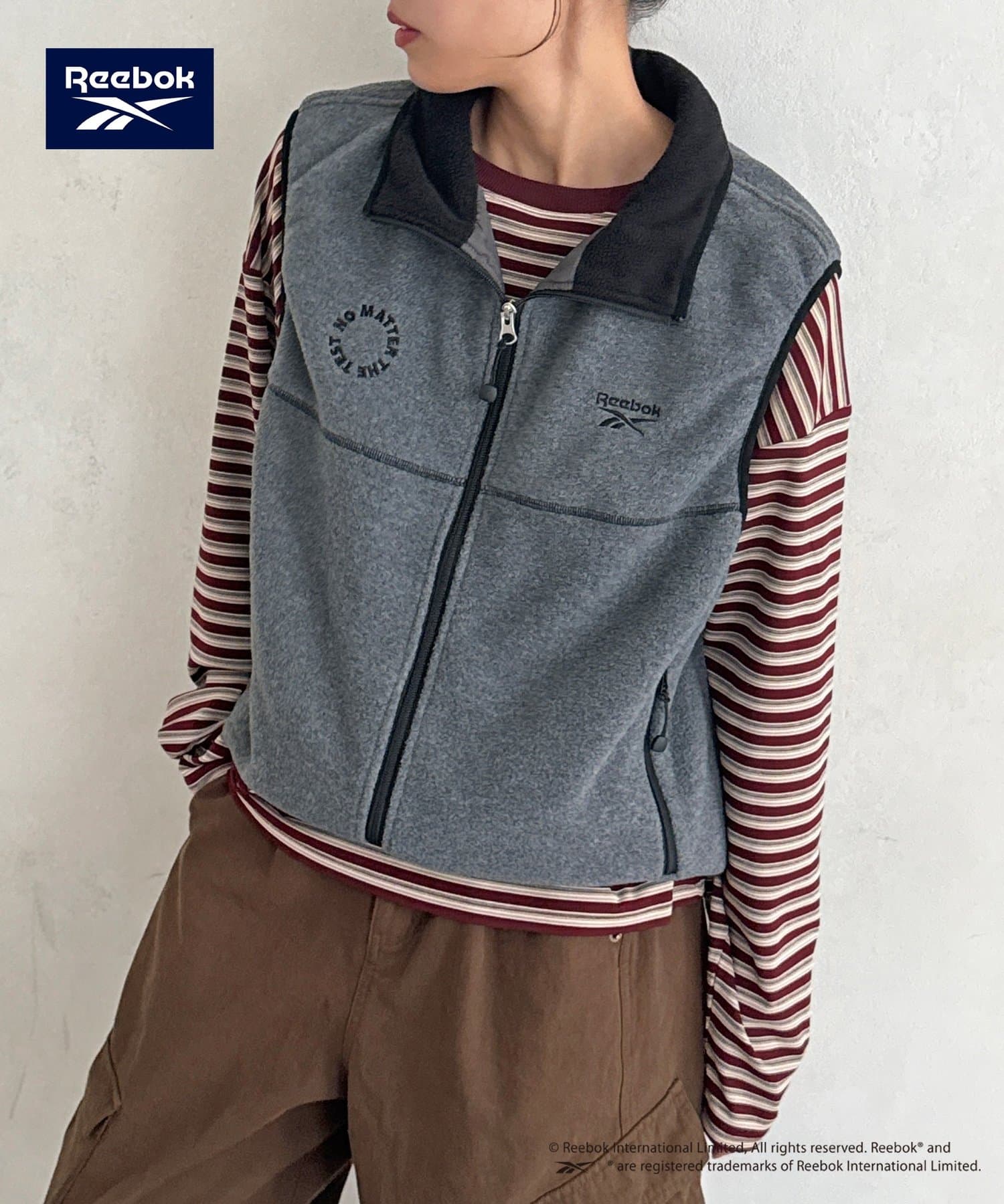 CPCM(シーピーシーエム) 【Reebok】フリースベスト