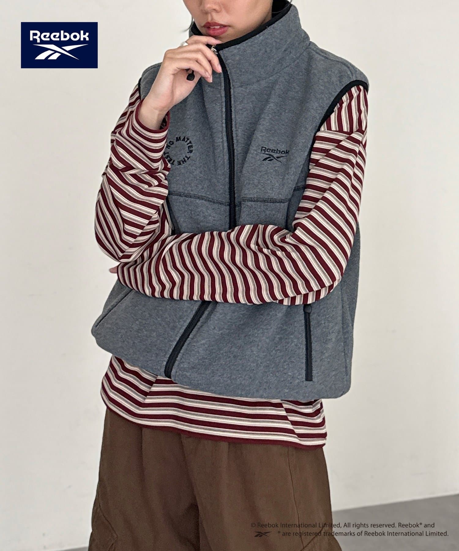 CPCM(シーピーシーエム) 【Reebok】フリースベスト