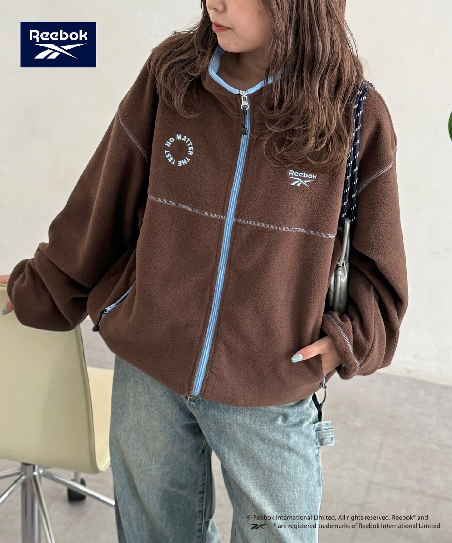 CPCM(シーピーシーエム) 【Reebok】フリースジャケット
