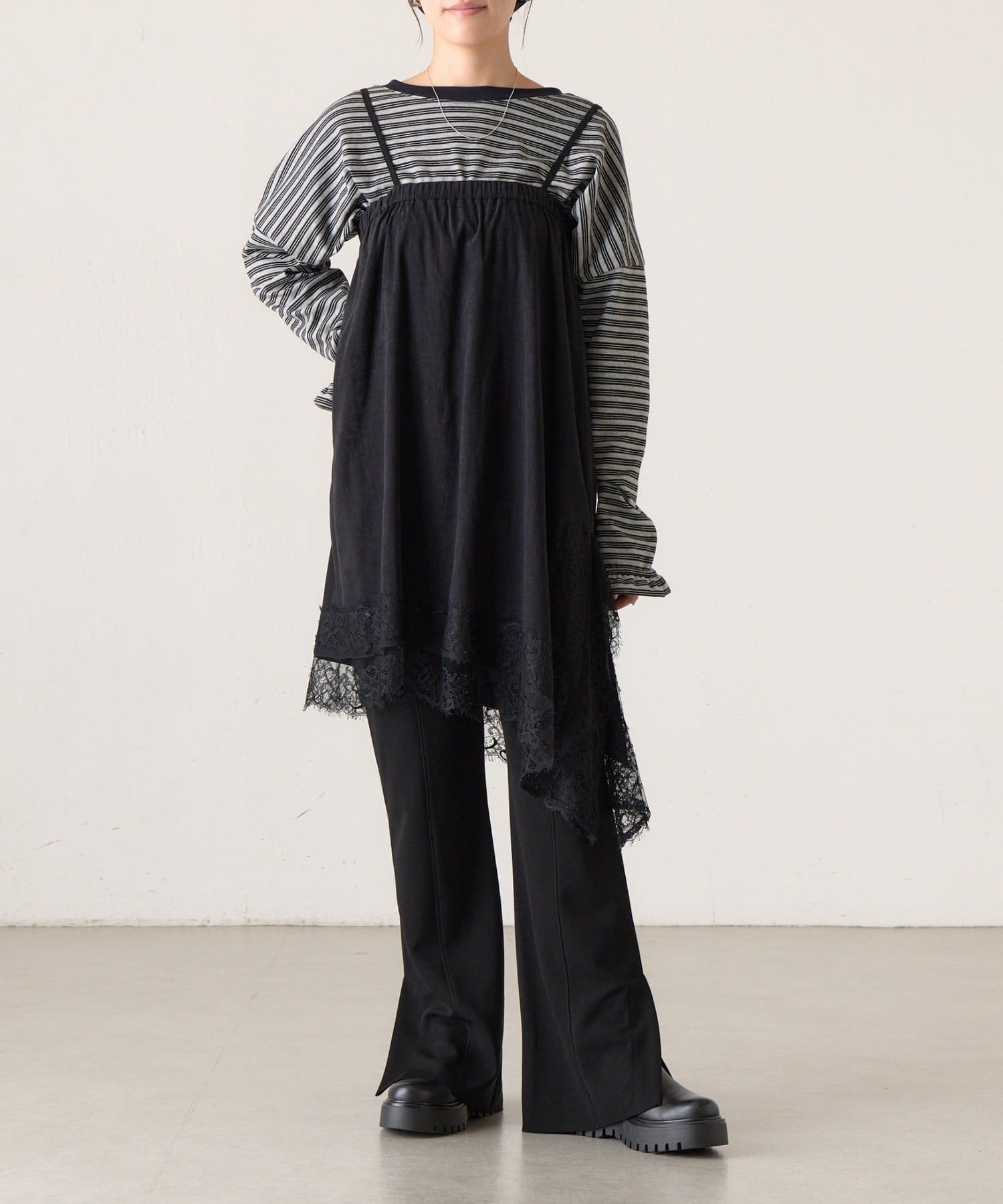BEARDSLEY(ビアズリー) レース2WAYキャミ《FRIPIER》
