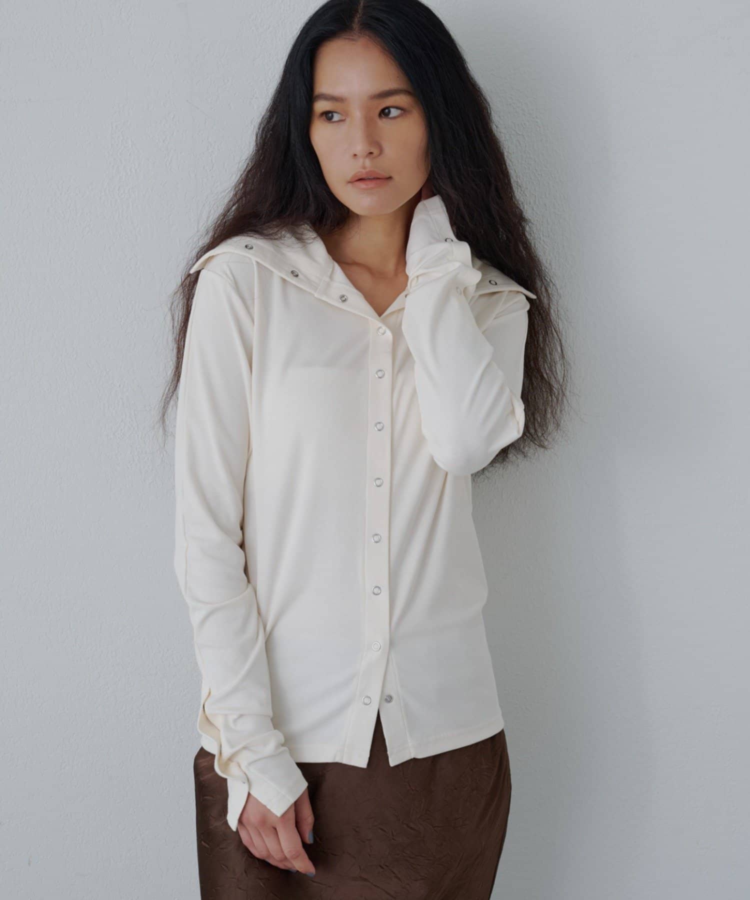 SHENERY(シーナリー) リングドットカットソー