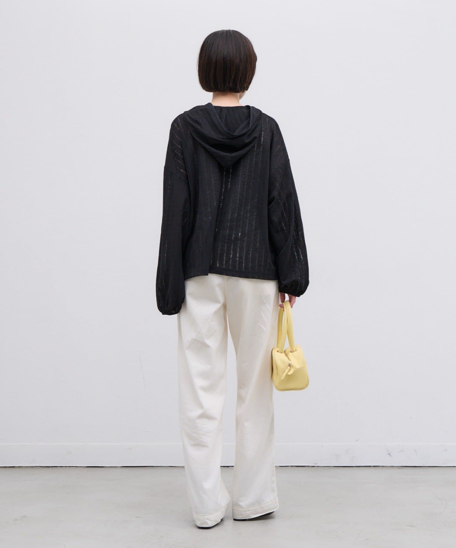 CIAOPANIC TYPY(チャオパニックティピー) ∴【WEB限定】針抜きシアーホックヘンリーフーディートップス