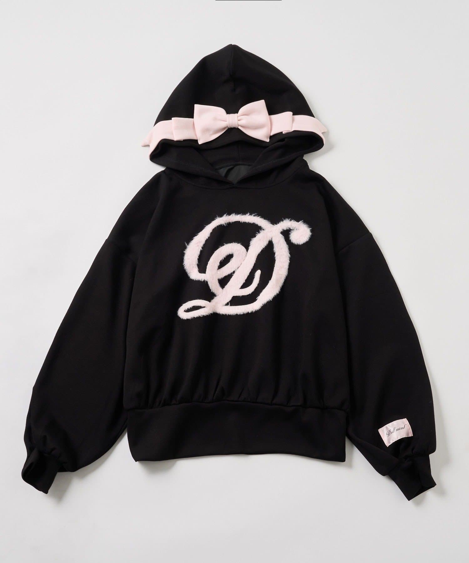 OLIVE des OLIVE(オリーブ デ オリーブ) 【インフルエンサー企画】miko fur logo hoodie