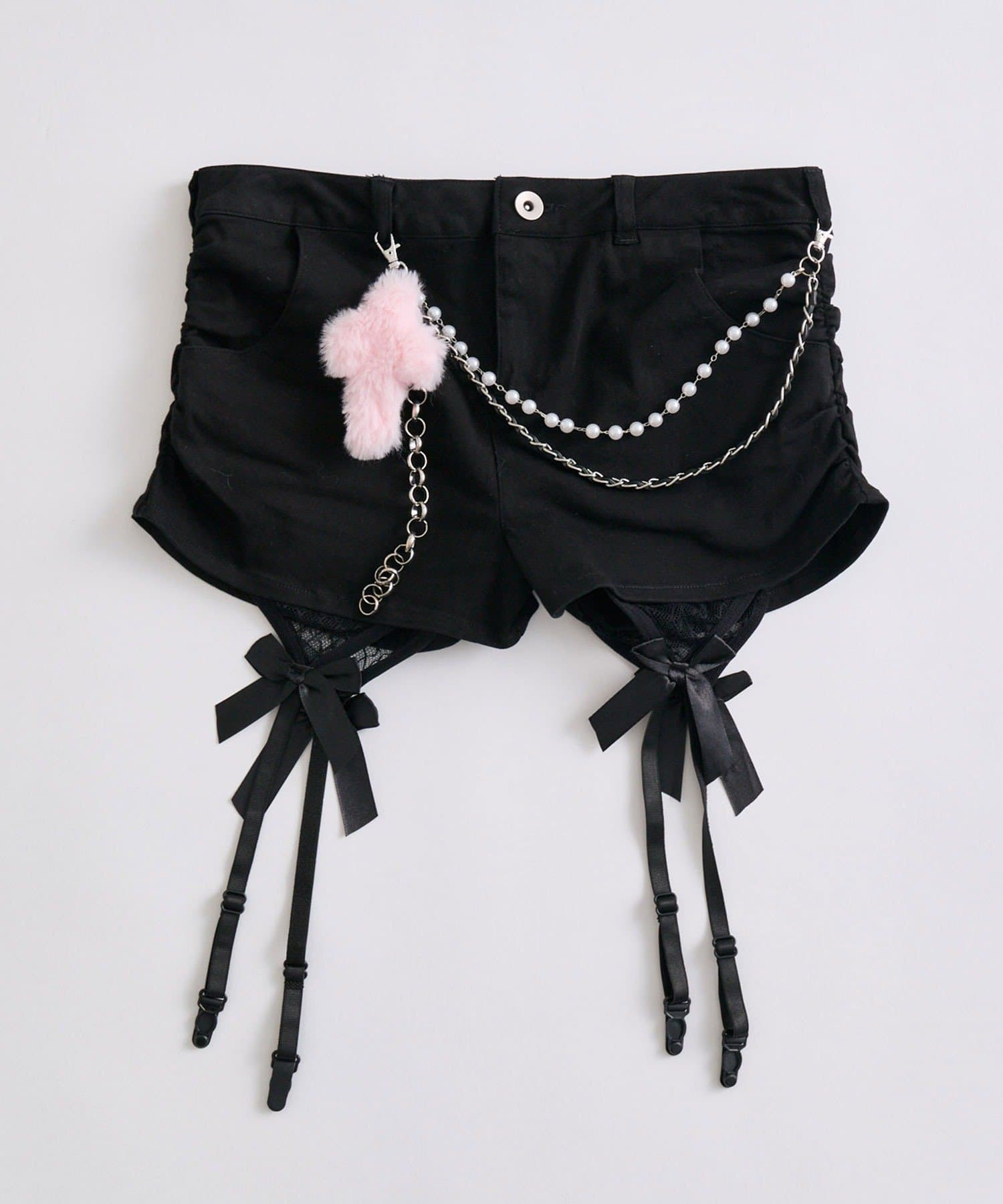 OLIVE des OLIVE(オリーブ デ オリーブ) 【インフルエンサー企画】miko cross charm short pants