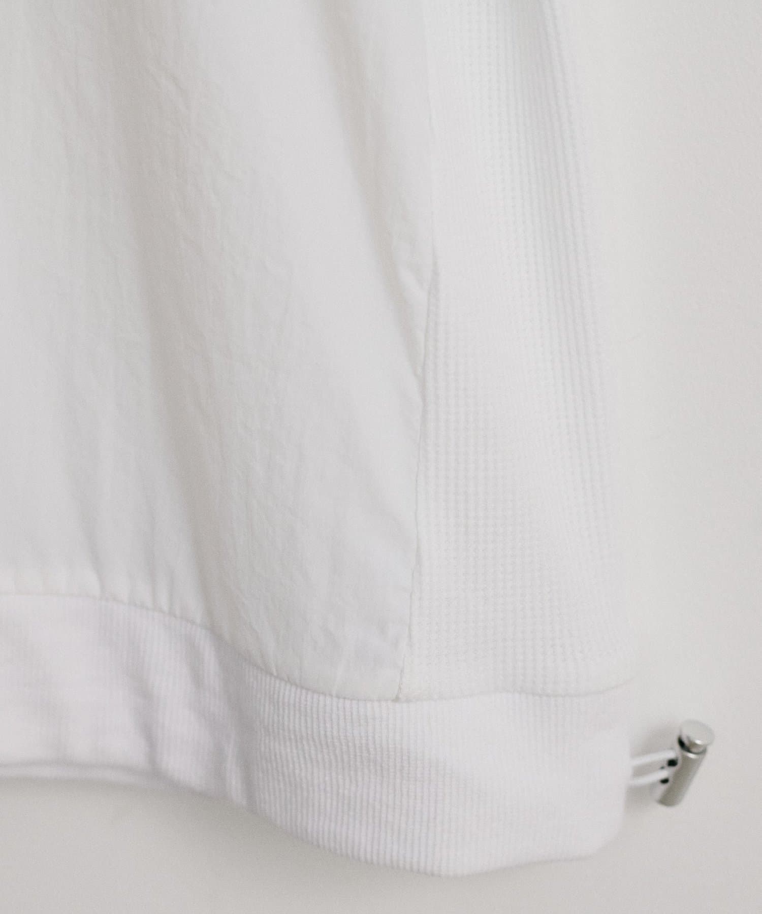 NICE CLAUP / OLIVE des OLIVE OUTLET(ナイスクラップ  / オリーブ デ オリーブ アウトレット) 【LARUTA】ワッフル×ナイロンショルダートップス