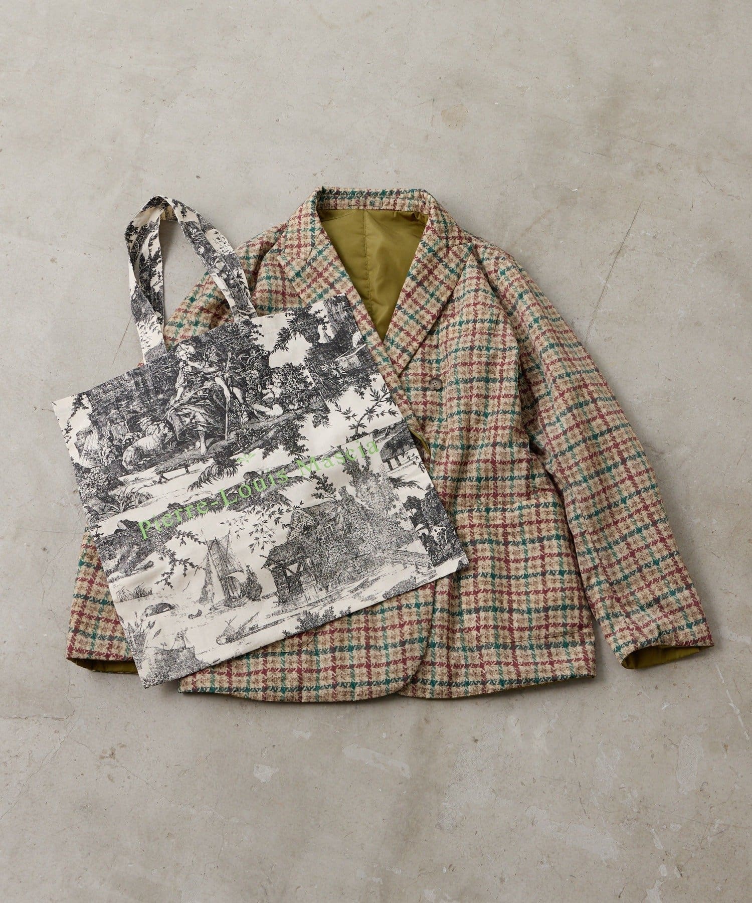 ear PAPILLONNER(イア パピヨネ) 【Pierre-Louis Mascia(ピエール ルイ マシア)】Jacket INTEGRA MOD/リバーシブル/インテグラジャケット