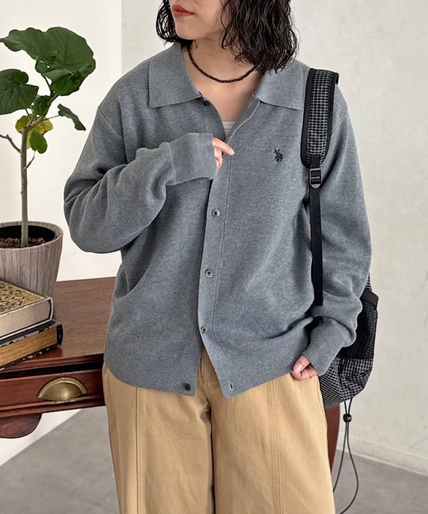 CPCM(シーピーシーエム) 【U.S. POLO ASSN. 】ニットシャツ