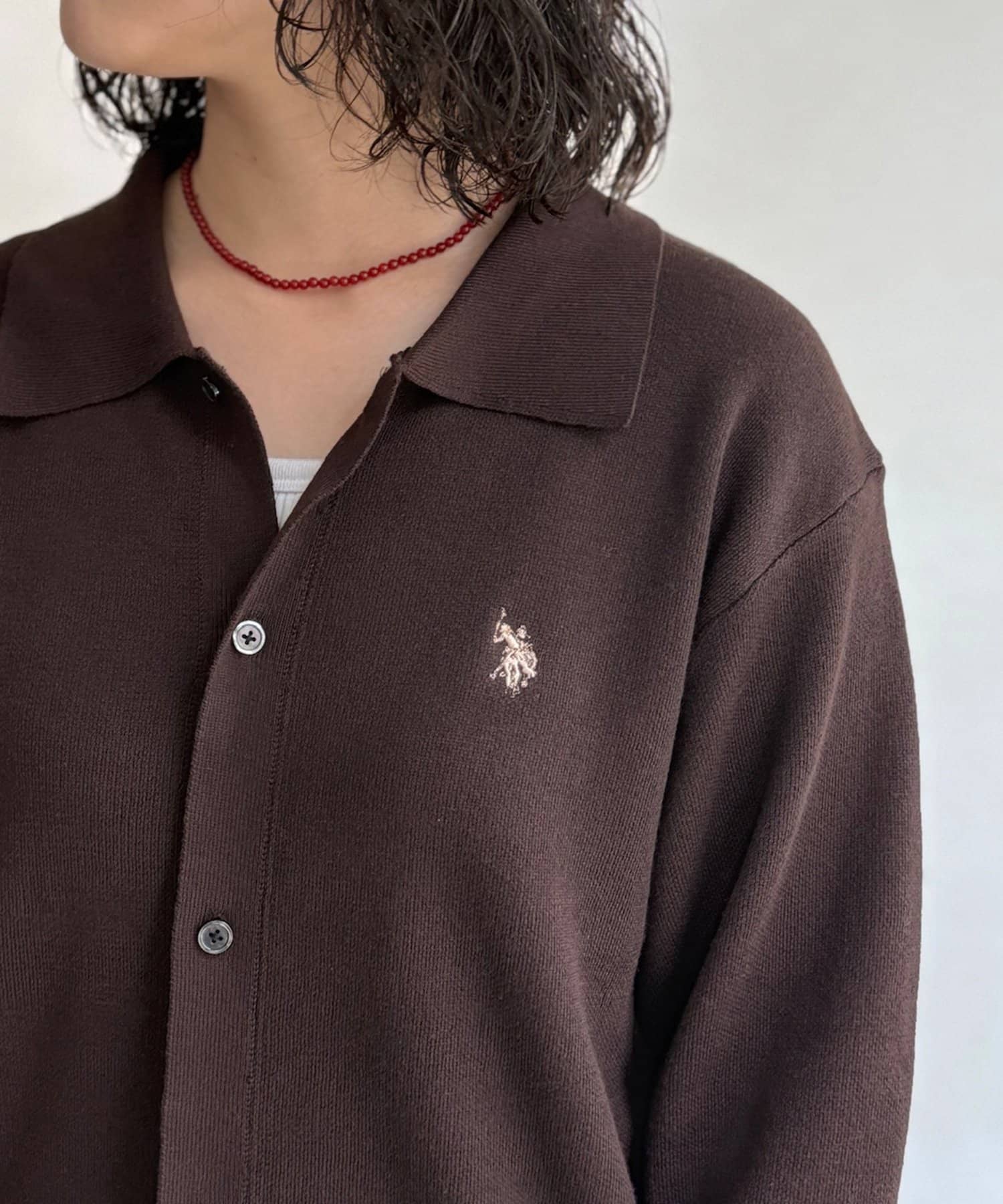 CPCM(シーピーシーエム) 【U.S. POLO ASSN. 】ニットシャツ