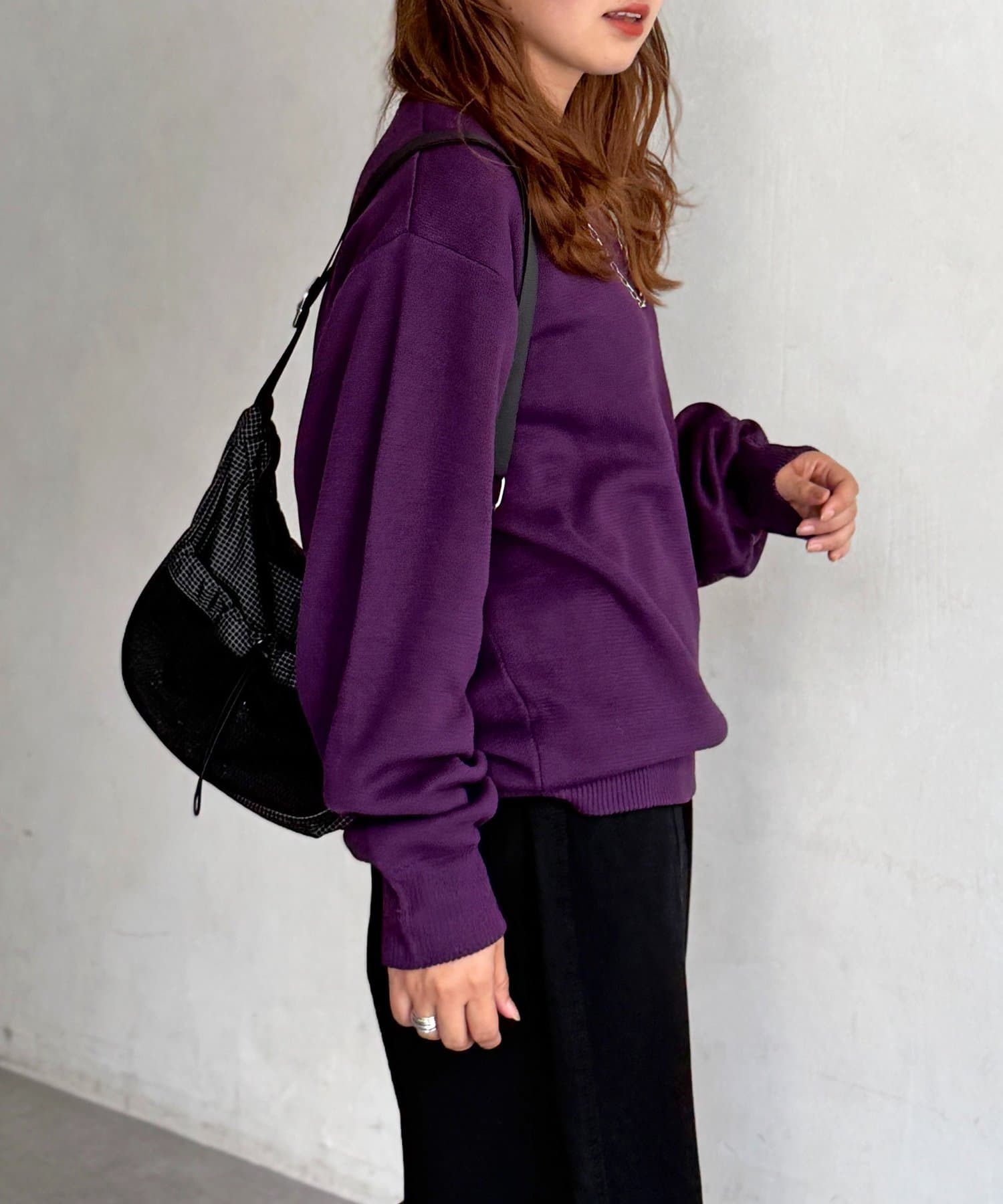 CPCM(シーピーシーエム) 【U.S. POLO ASSN.】スウェットライクニットプルオーバー