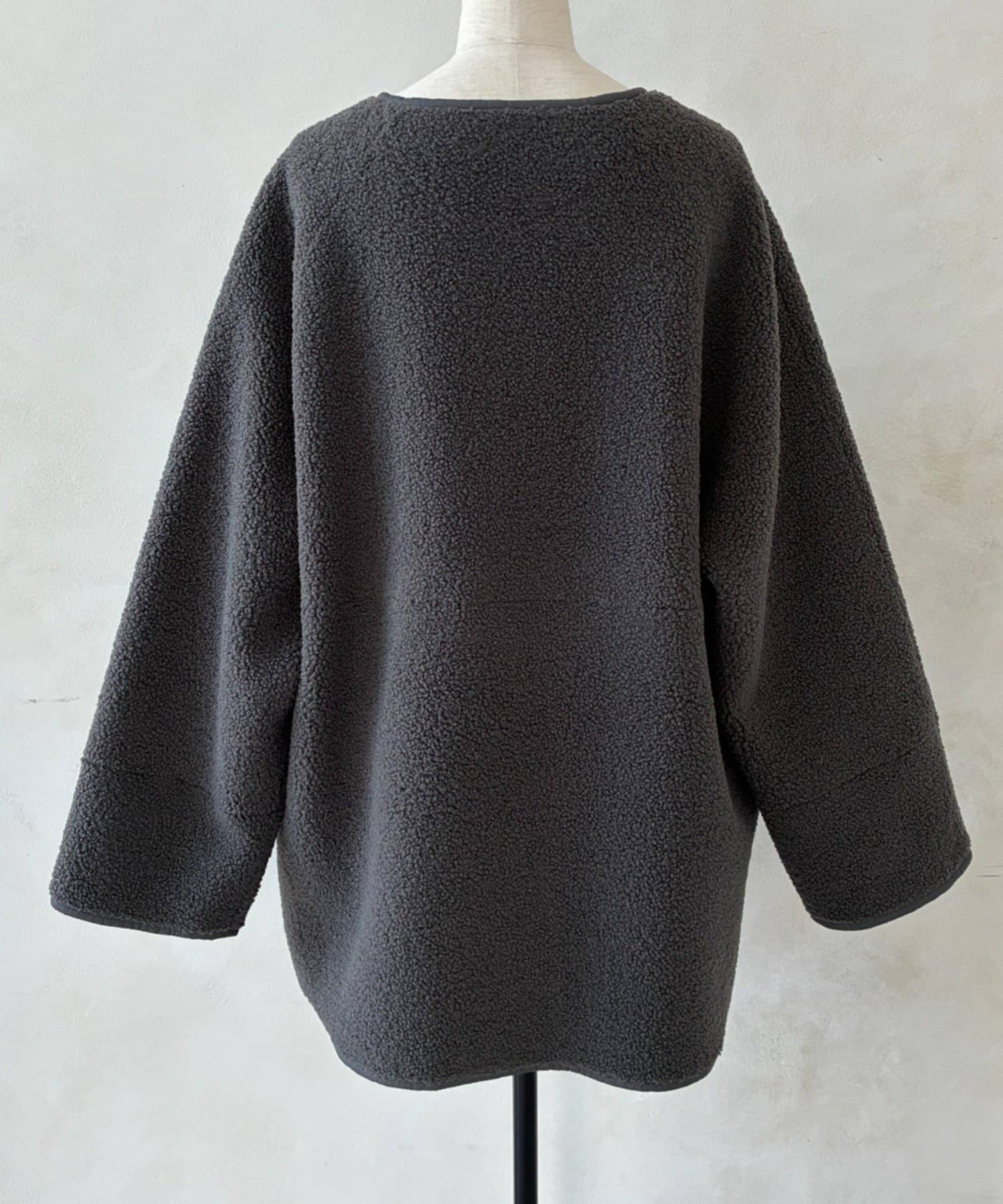 Jena　espace merveilleux(ジェナ　エスパスメルヴェイユ) リバーシブルボアジャケット
