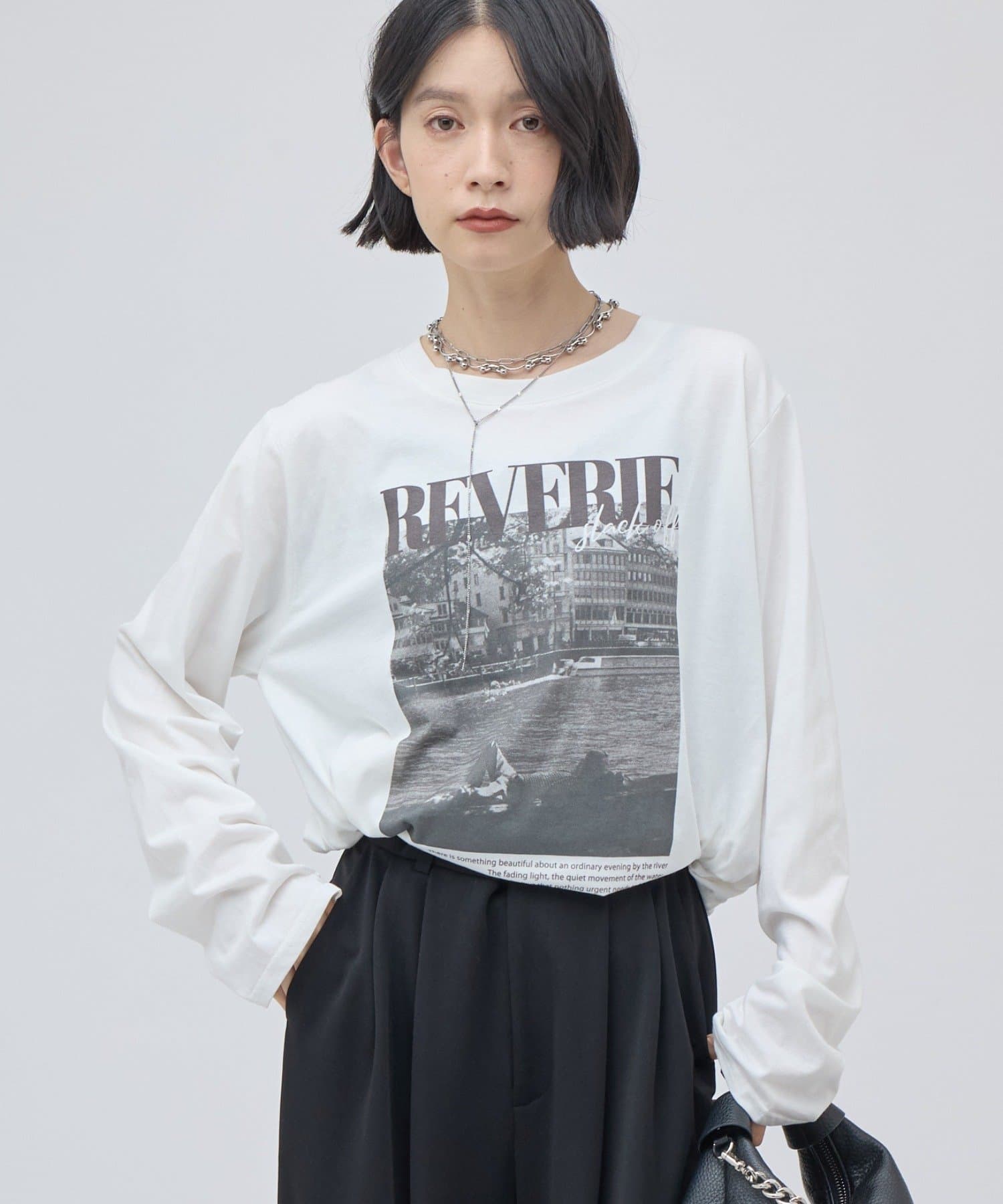 Lui's(ルイス) ワイヤーヘムフォトT