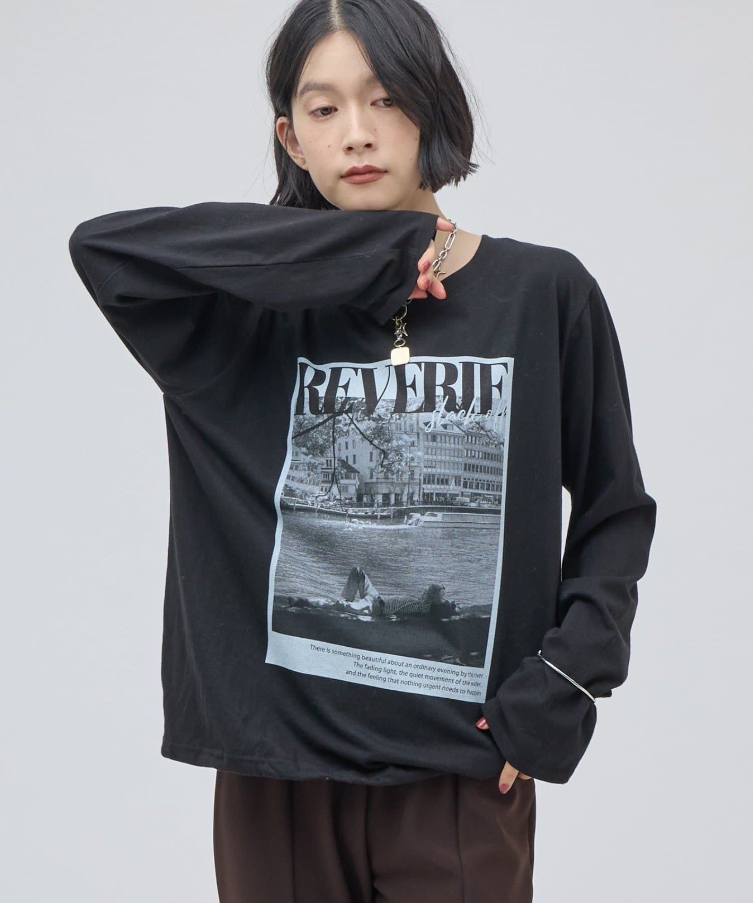 Lui's(ルイス) ワイヤーヘムフォトT