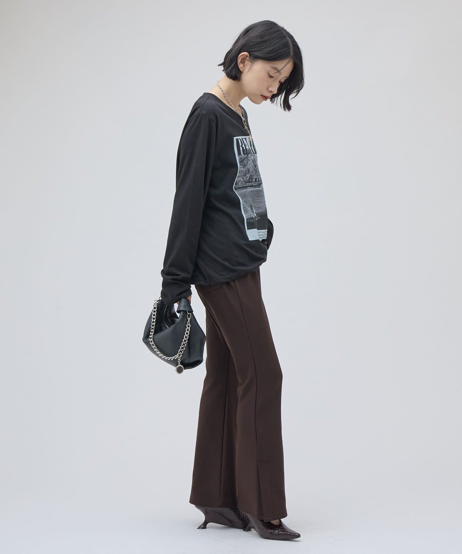 Lui's(ルイス) ワイヤーヘムフォトT