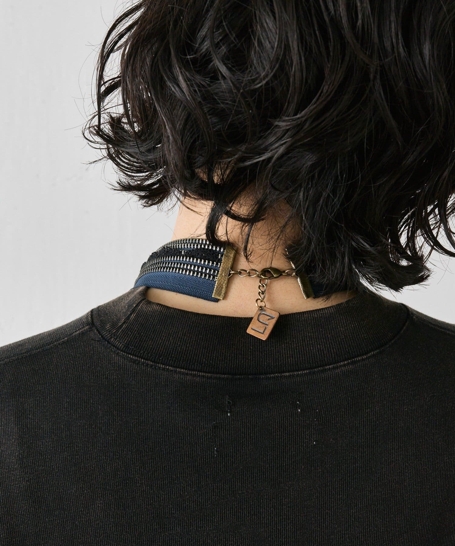 ear PAPILLONNER(イア パピヨネ) 【SC BAZART JEWELRY（エスシー バザール ジュエリー）】ジッパーY字ネックレス