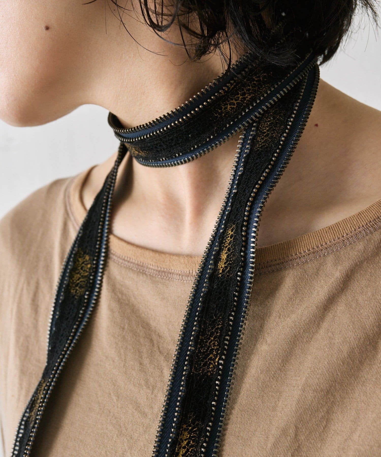 ear PAPILLONNER(イア パピヨネ) 【SC BAZART JEWELRY（エスシー バザール ジュエリー）】ジッパーラリエット