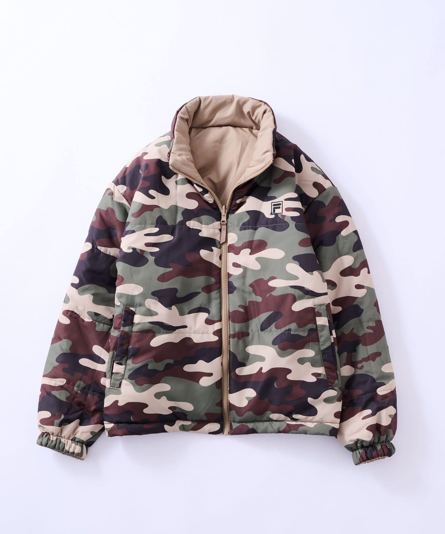 CIAOPANIC TYPY(チャオパニックティピー) 【 FILA 別注 】リバーシブル中綿ジャケット