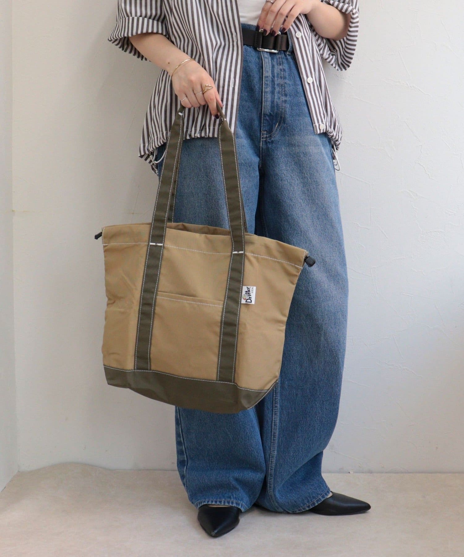 FREDY & GLOSTER(フレディ アンド グロスター) 【Drifter/ドリフター】BUCKEYE DRAWSTRING TOTE M