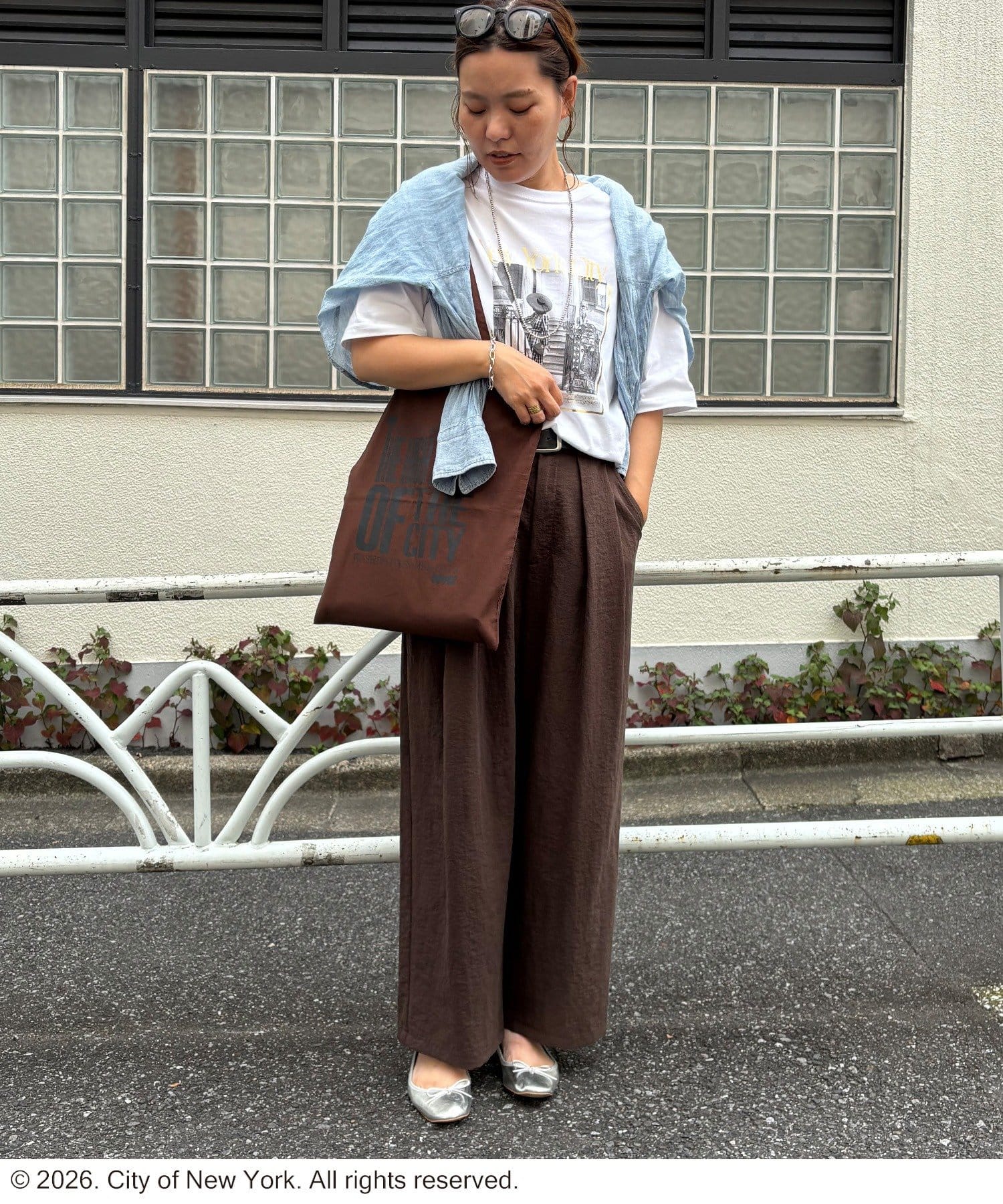PUAL CE CIN(ピュアルセシン) 【＠remi_usus企画×GOOD ROCK SPEED別注】NYCロゴトート