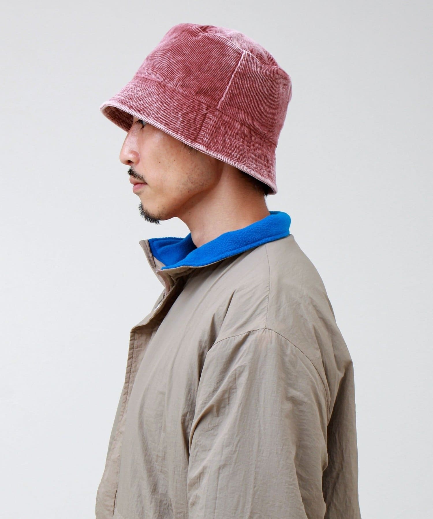 FREDY & GLOSTER(フレディ アンド グロスター) クラッシュコーデュロイ バケットハット ヴィンテージライク