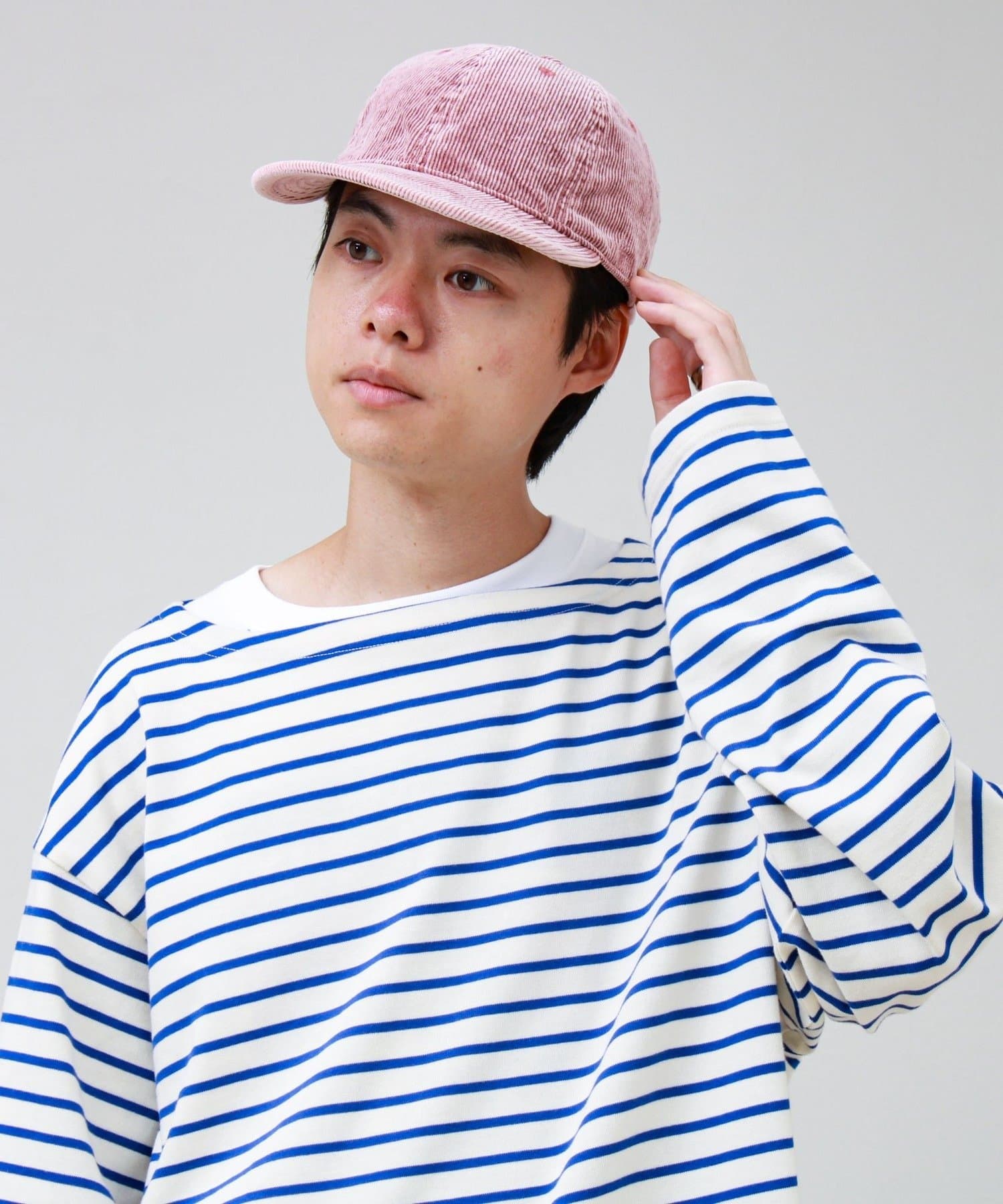 FREDY & GLOSTER(フレディ アンド グロスター) クラッシュコーデュロイ キャップ ヴィンテージライク 6パネルキャップ