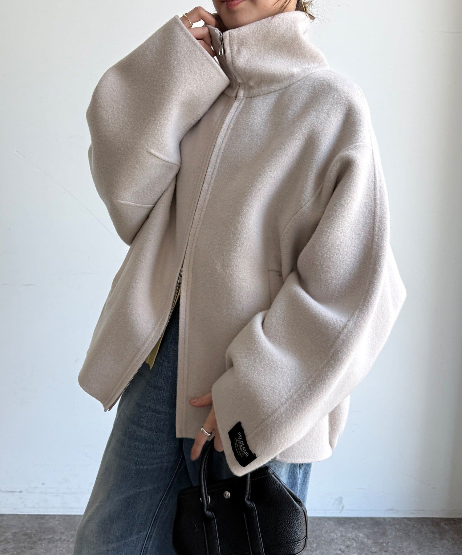 DOUDOU(ドゥドゥ) 【WEB限定】ジップアップコート