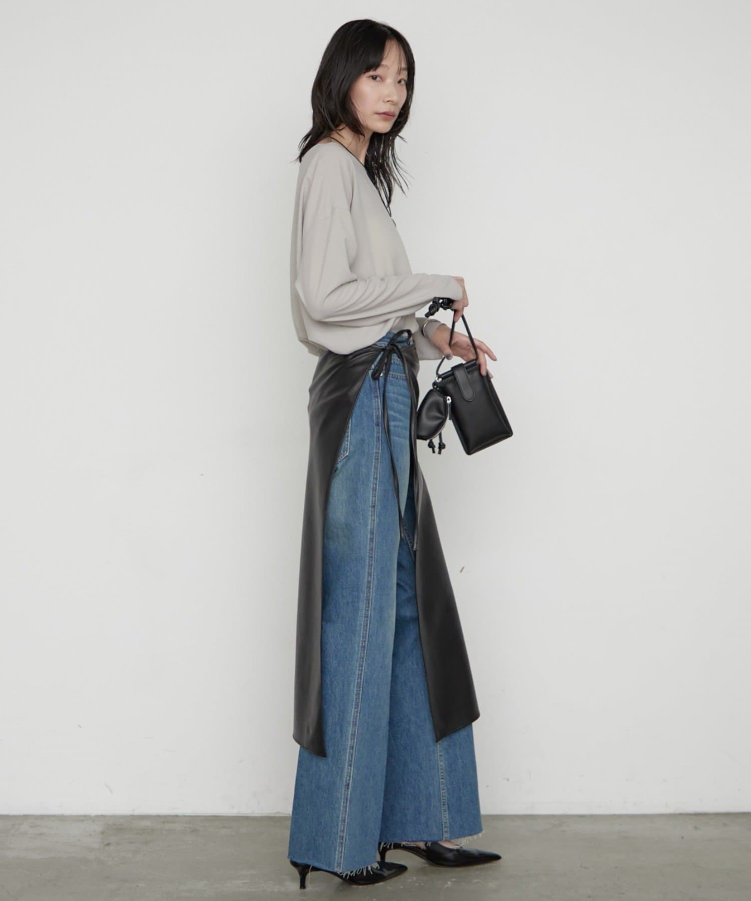 LOUNGEDRESS(ラウンジドレス) 《万能トップス》【JAPAN MADE】ストレッチジョーゼットプルオーバー