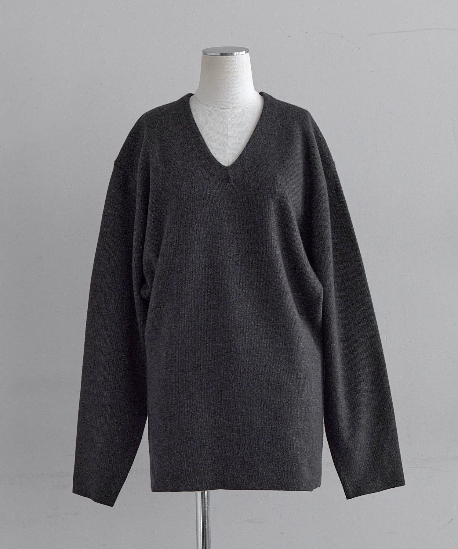 Pasterip(パセリ) Set up power shoulder knit