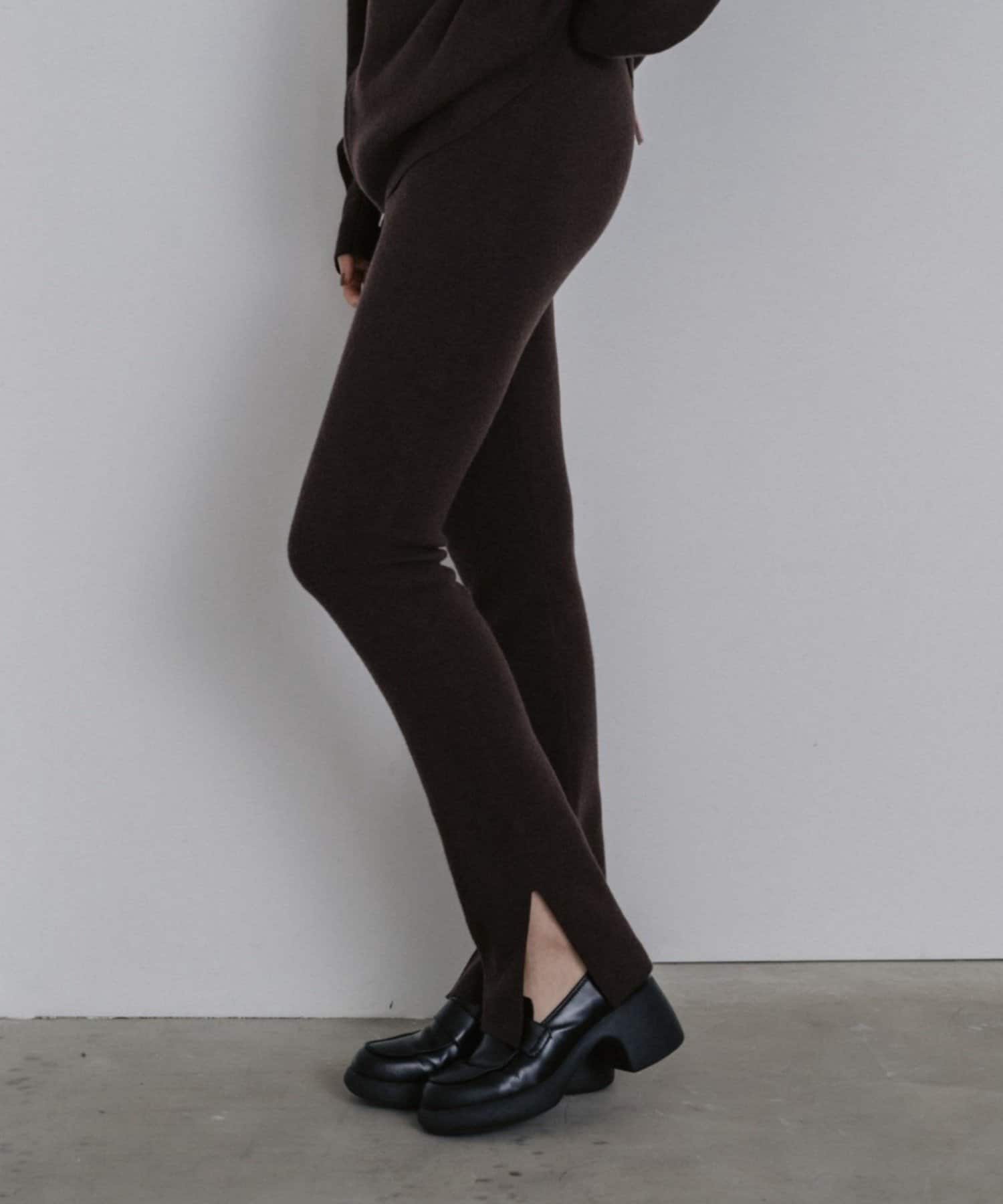 Pasterip(パセリ) Set up knit slim pants