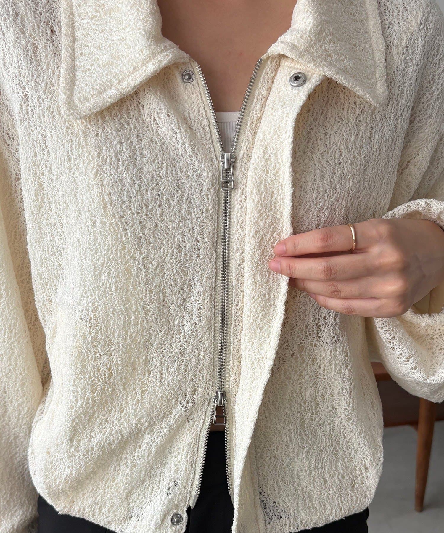 CAPRICIEUX LE'MAGE(カプリシュレマージュ) レースブルゾン