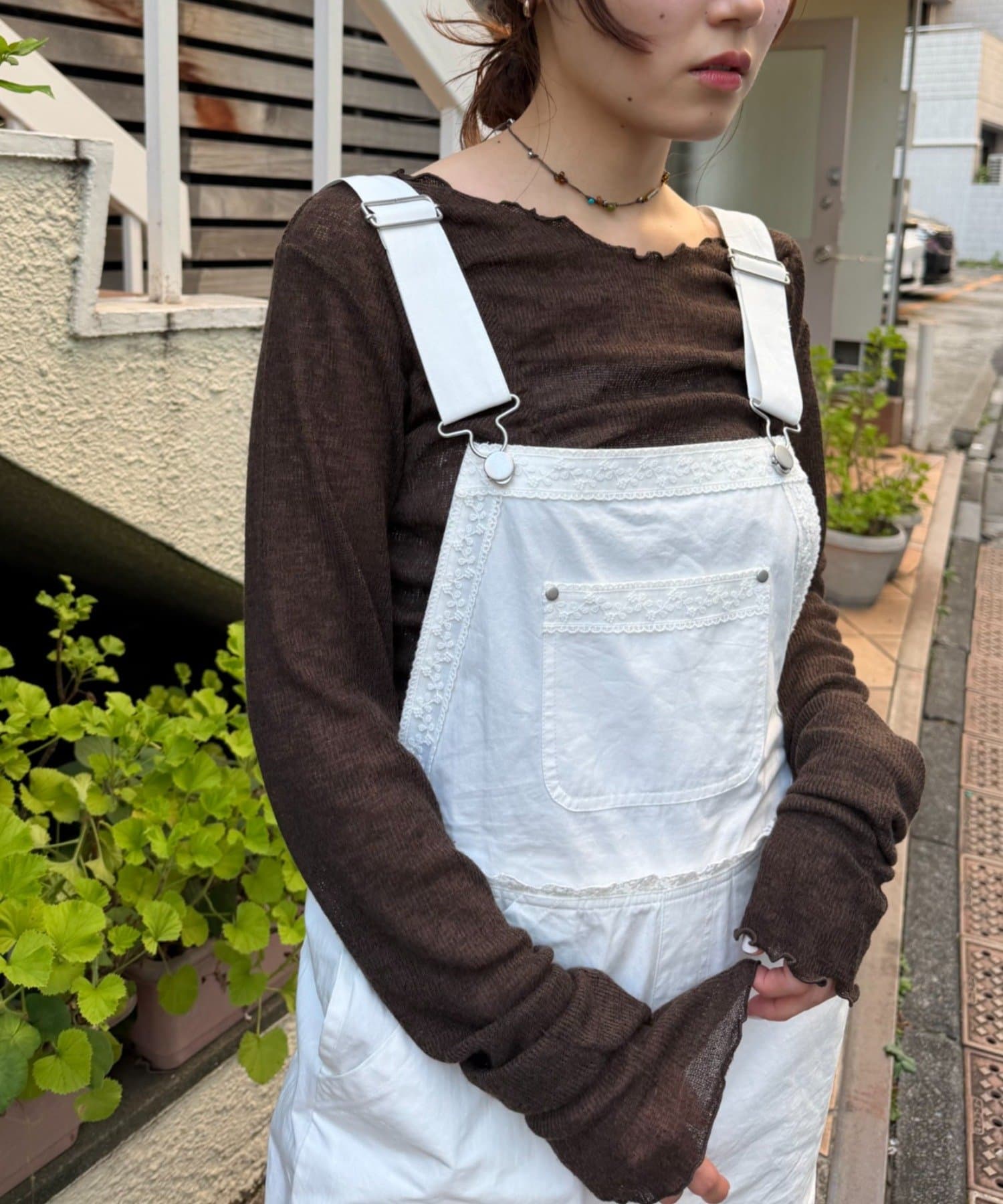 w closet(ダブルクローゼット) フロントギャザープルオーバー