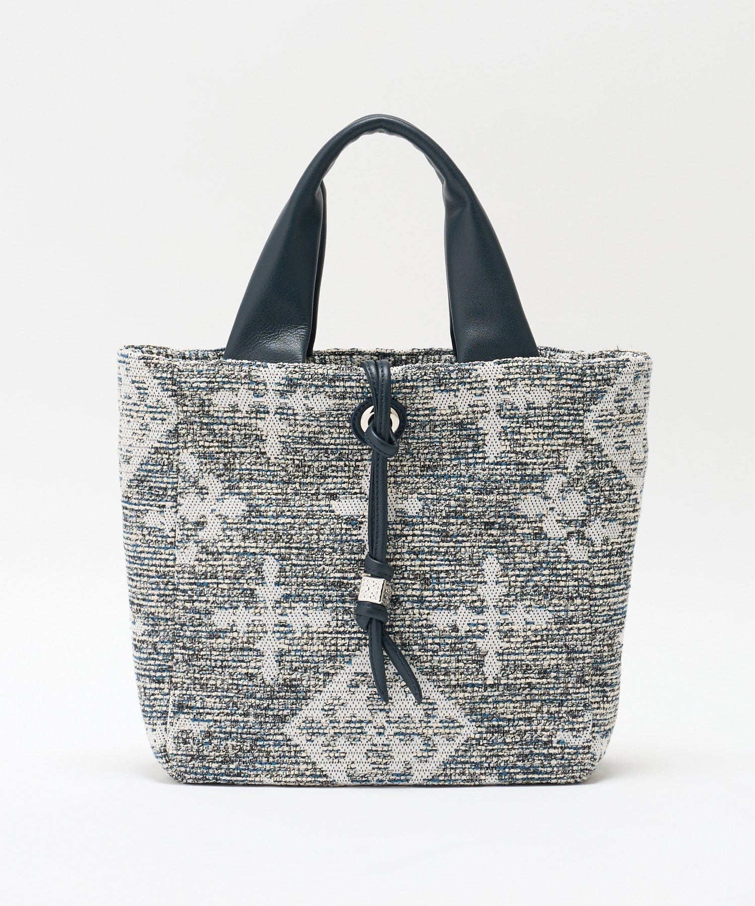 russet(ラシット) 【Souffle TOTE】モノグラムツイード2WAYトートバッグ
