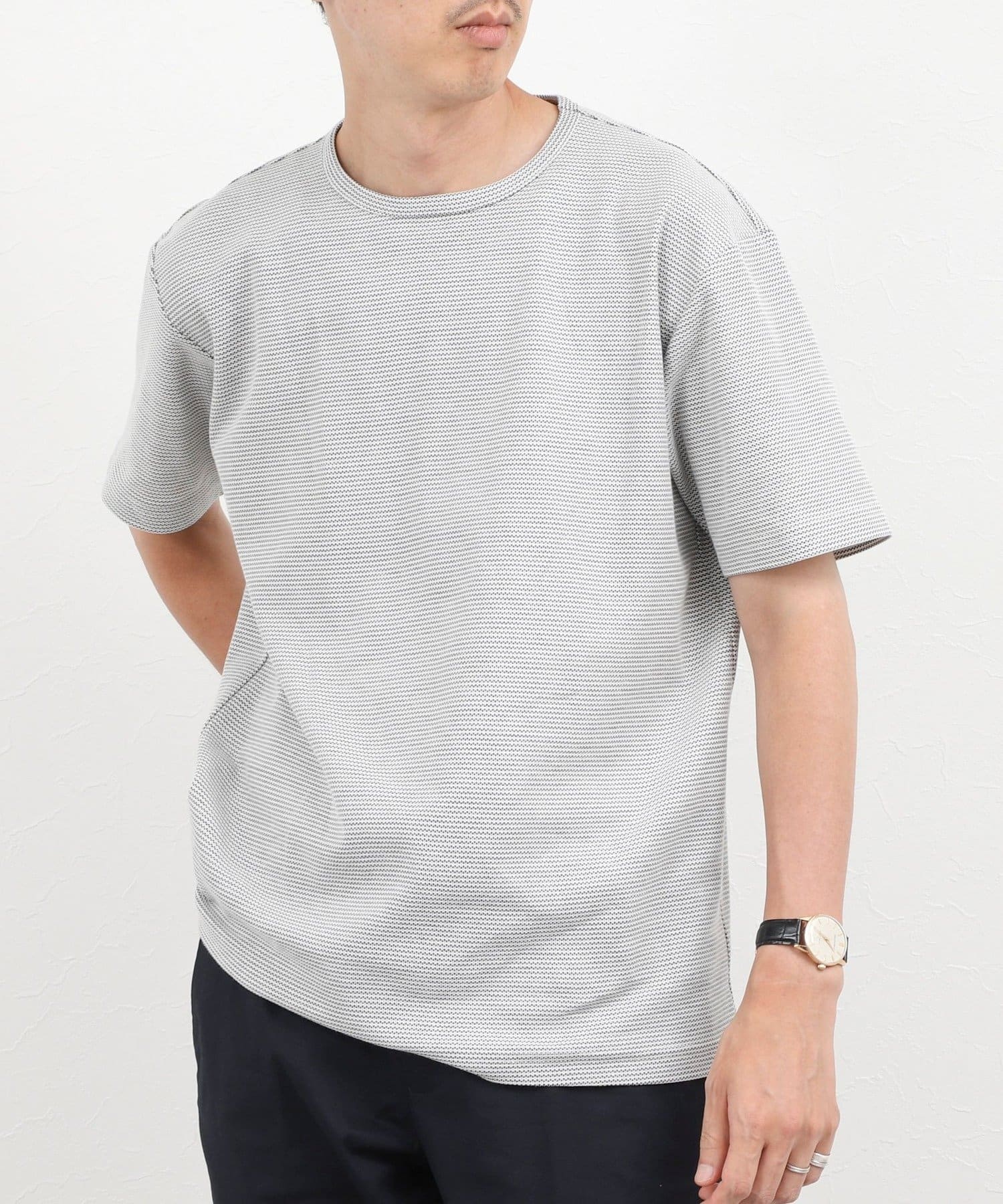 NOLLEY'S(ノーリーズ) 【BECシリーズ】立体ボーダーTシャツ