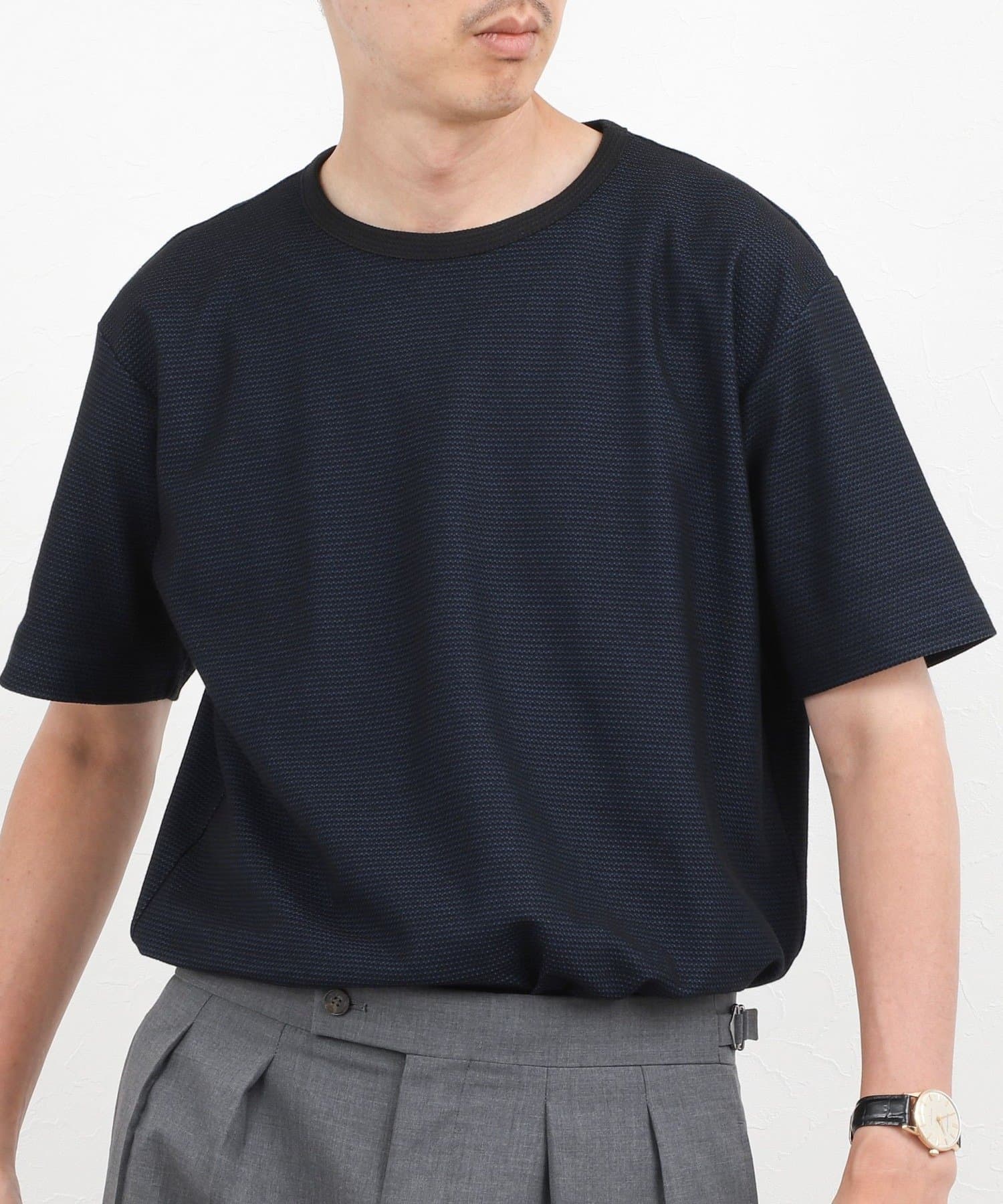 NOLLEY'S(ノーリーズ) 【BECシリーズ】立体ボーダーTシャツ