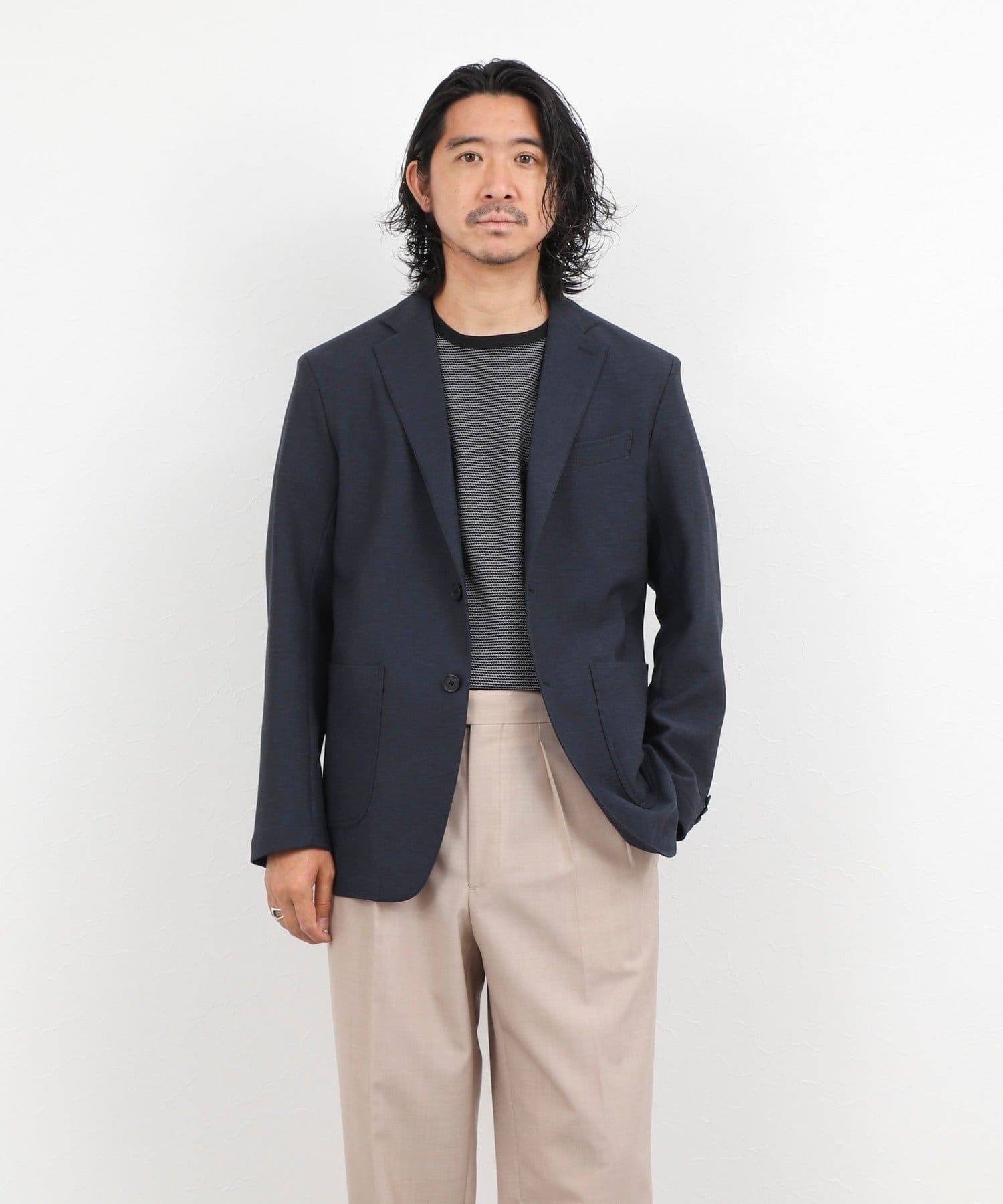 NOLLEY'S(ノーリーズ) 【BECシリーズ】立体ボーダーTシャツ