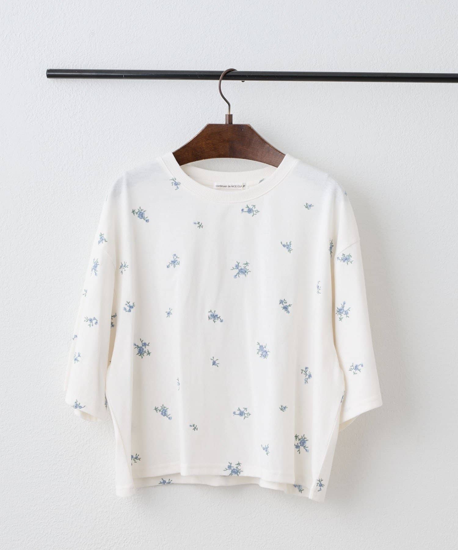 NICE CLAUP / OLIVE des OLIVE OUTLET(ナイスクラップ  / オリーブ デ オリーブ アウトレット) 【continuer】 アソート総刺繍TEE
