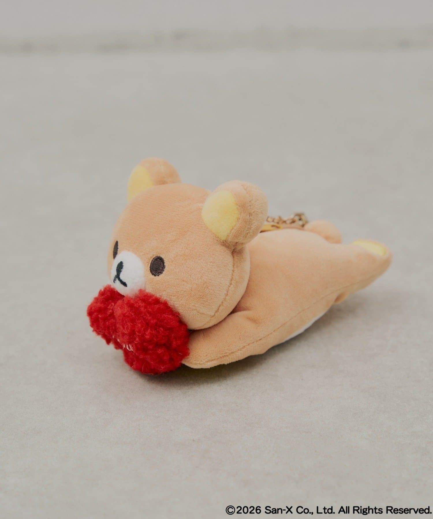 Chico(チコ) 【リラックマ×Chico】ハートモチーフぬいぐるみチャーム