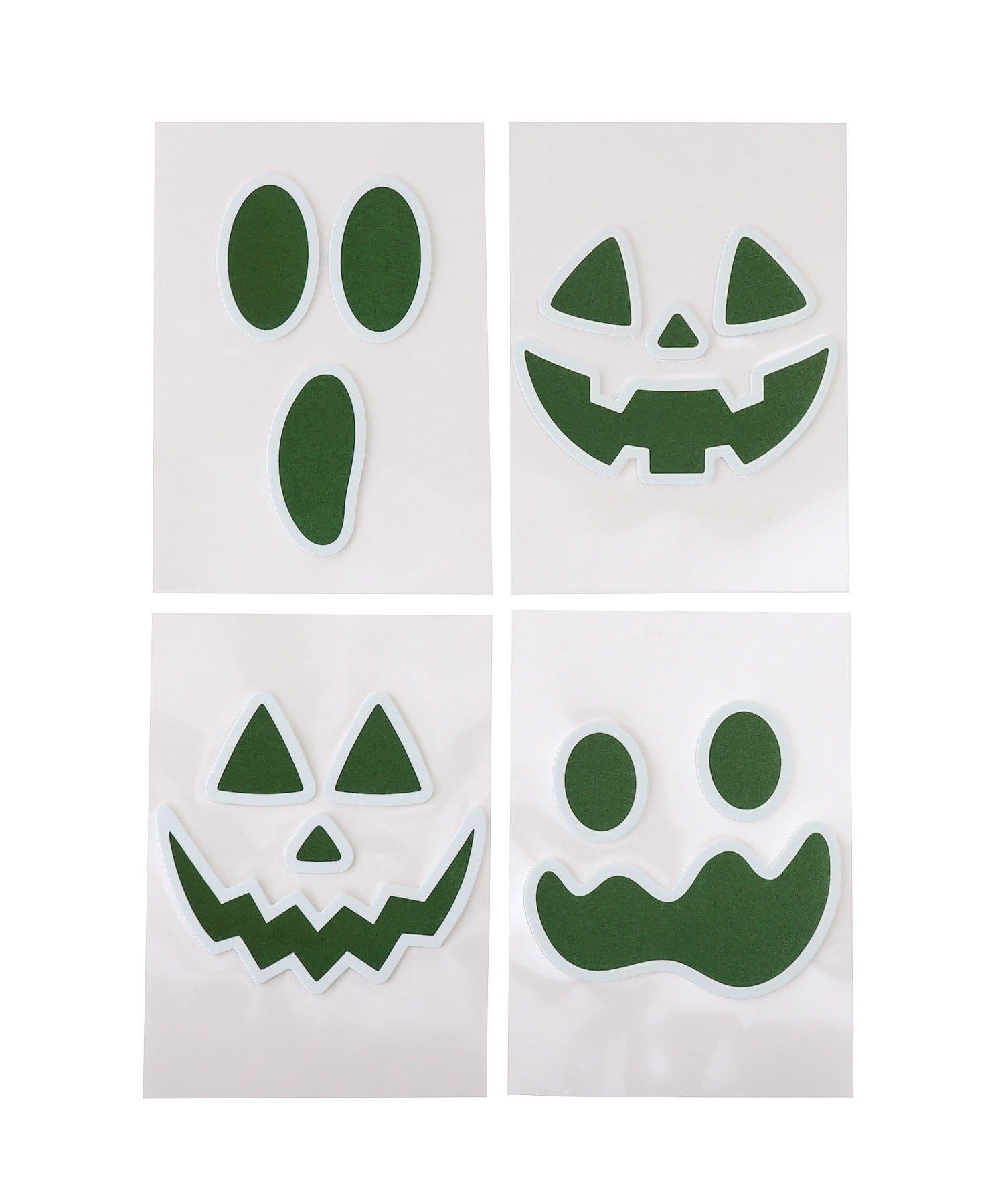 3COINS(スリーコインズ) 布にも貼れる光るシール／Happy Halloween
