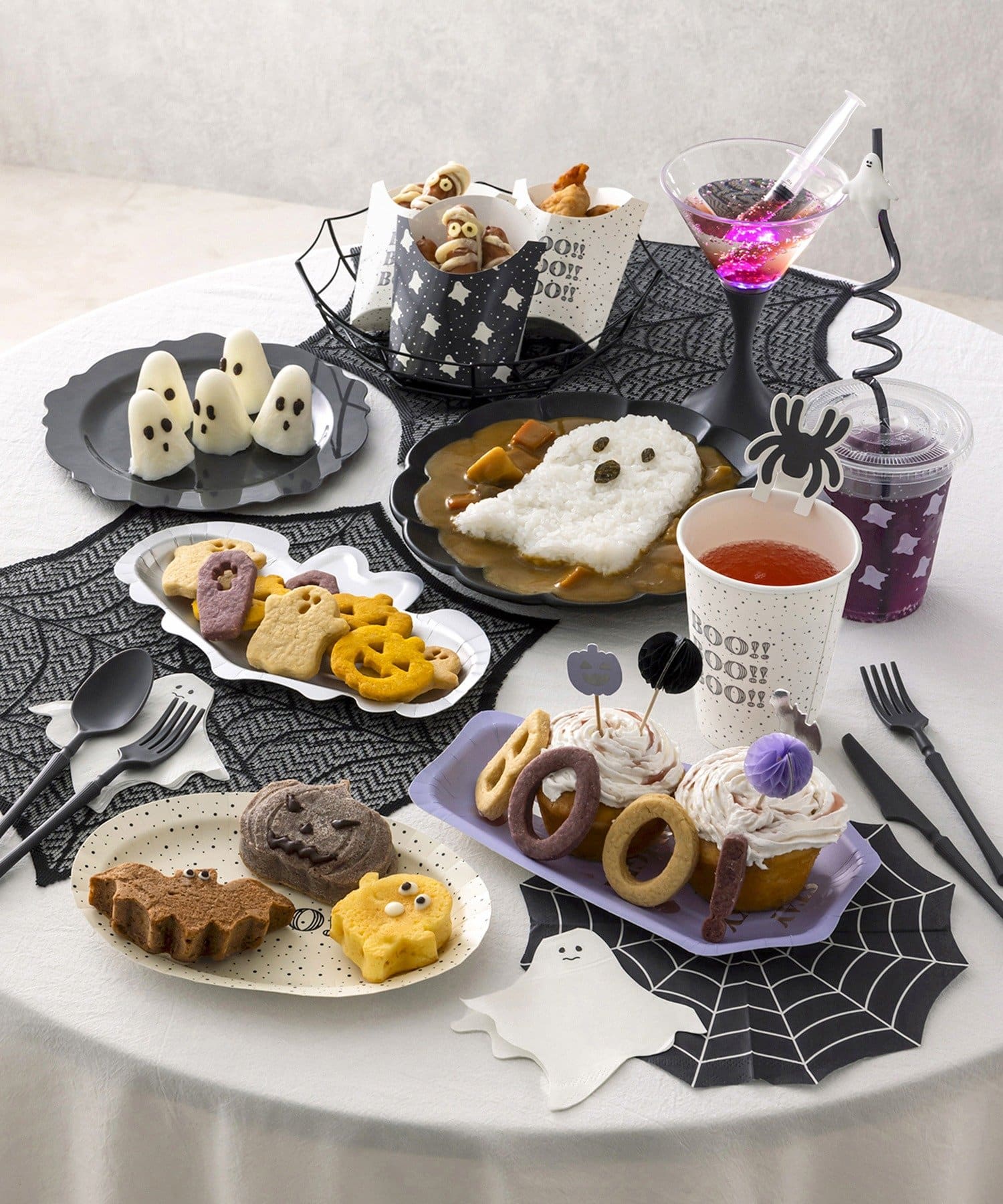 3COINS(スリーコインズ) ドリンク用注射器／Happy Halloween