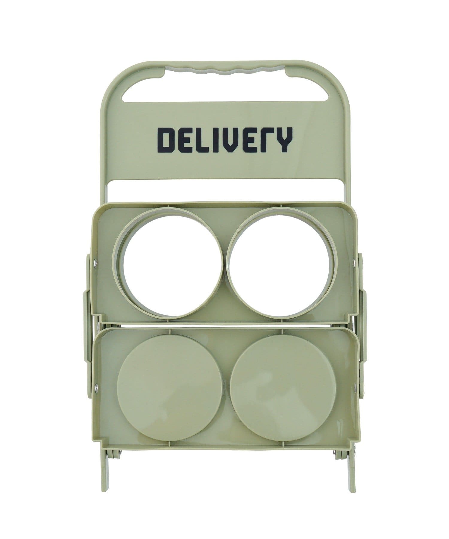 3COINS(スリーコインズ) DELIVERYドリンクホルダー4P