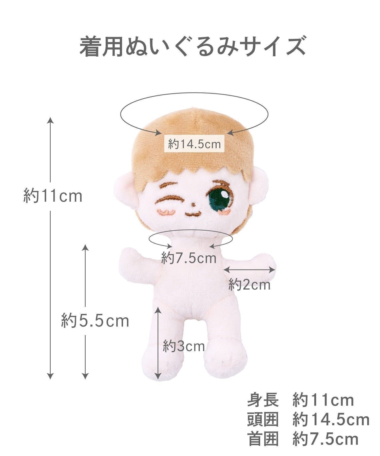 3COINS(スリーコインズ) ぬい服おばけねこ：S／Happy Halloween