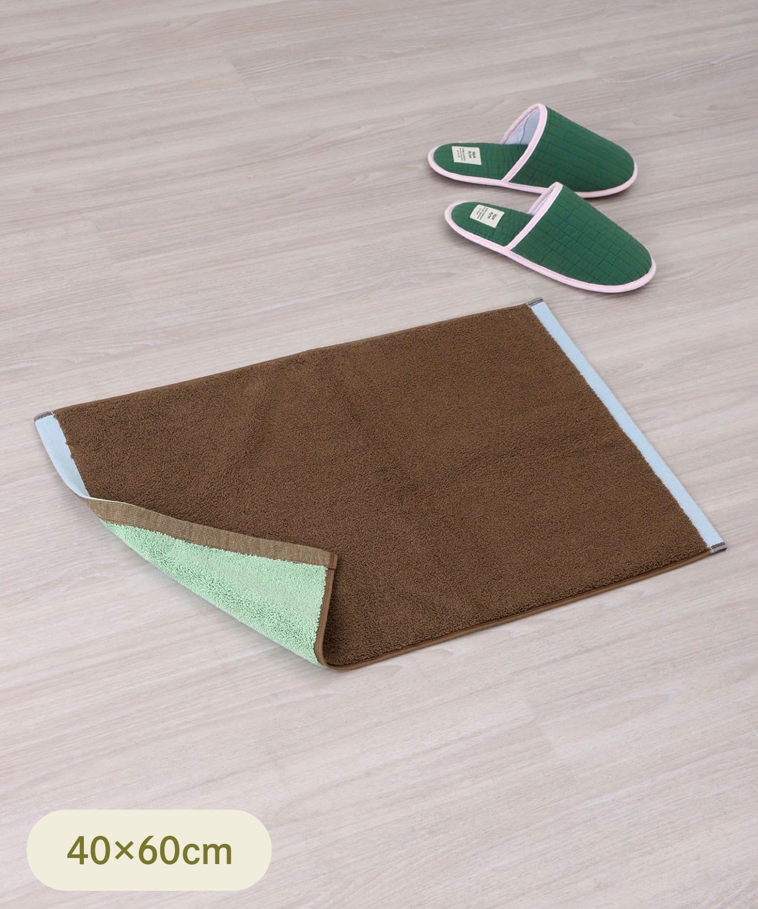 3COINS(スリーコインズ) バスマット：40×60cm