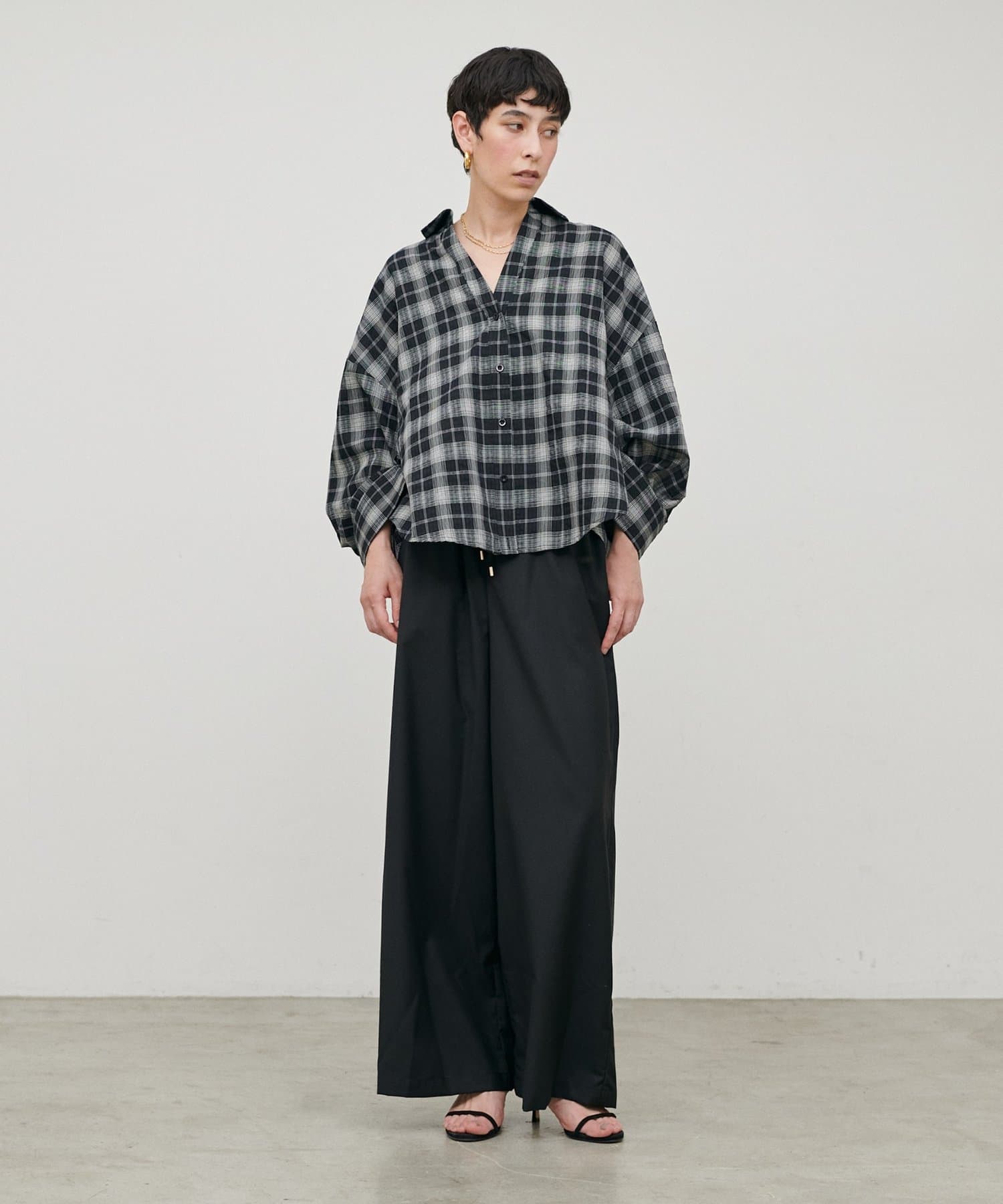 LARUTA(ラルータ) シアースキッパーマルチWAYシャツ