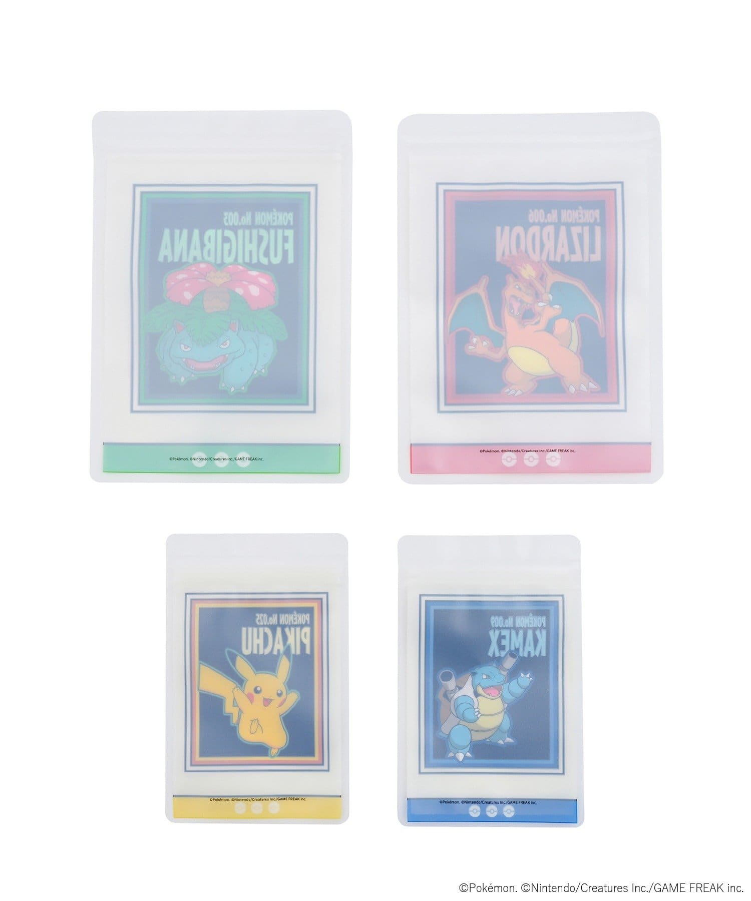 3COINS(スリーコインズ) ストックバッグセット／ポケモン30周年