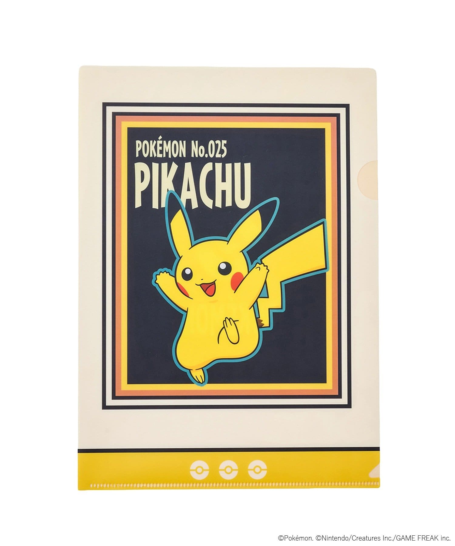 3COINS(スリーコインズ) クリアファイル4枚セット／ポケモン30周年