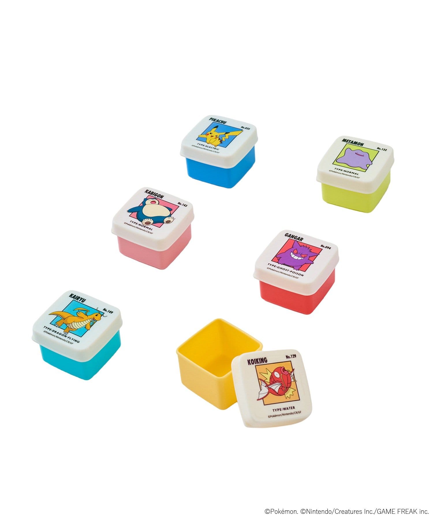 3COINS(スリーコインズ) ミニフードコンテナ6個セット／ポケモン30周年