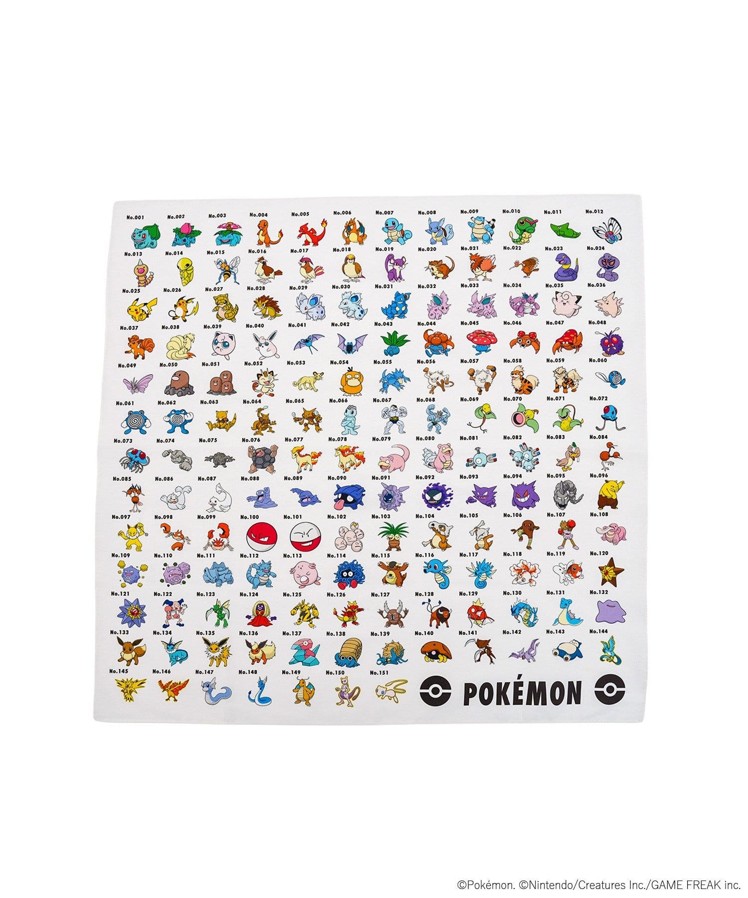 3COINS(スリーコインズ) BIGハンカチ：60×60cm／ポケモン30周年