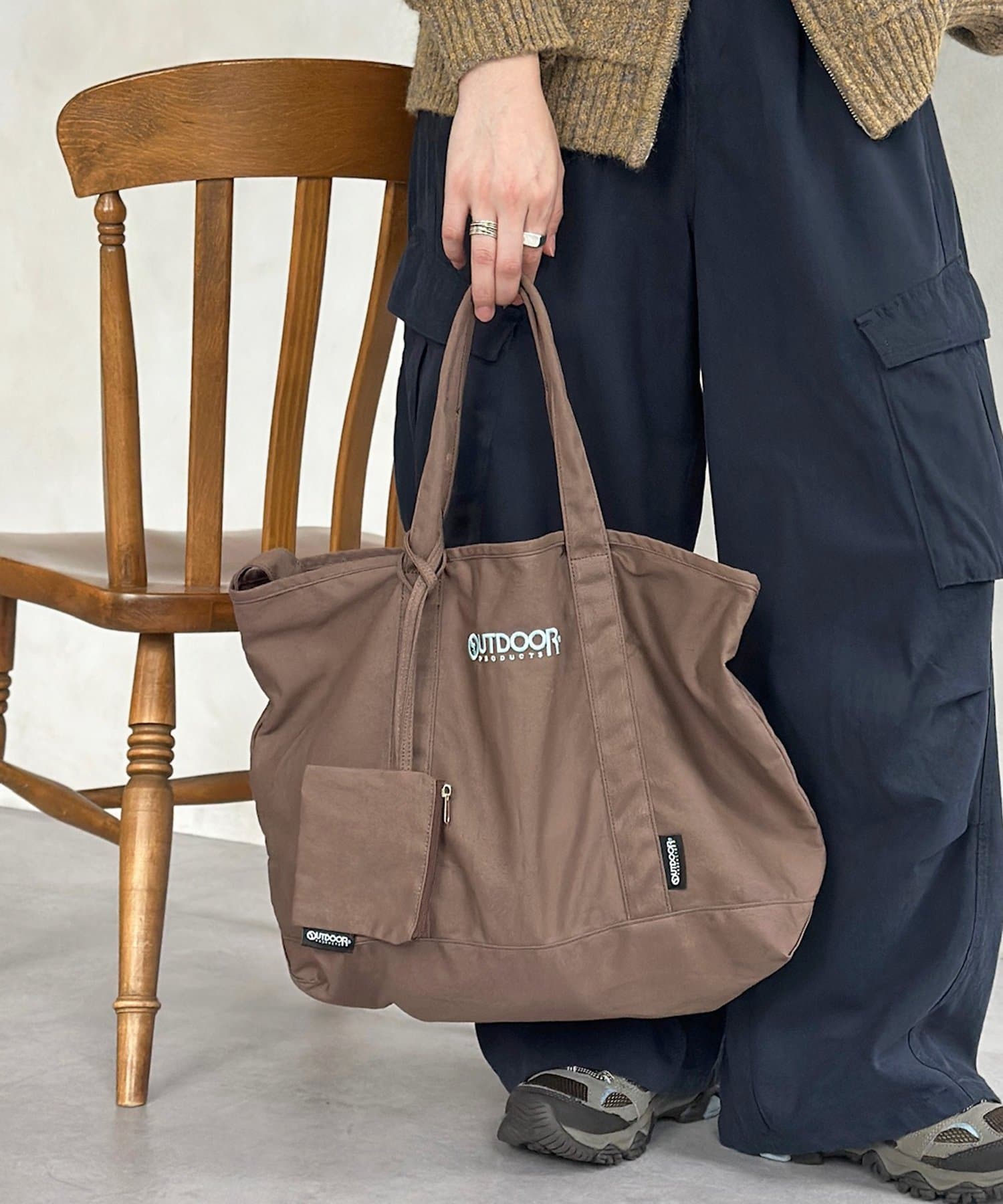 CPCM(シーピーシーエム) 【OUTDOOR PRODUCTS】ミニポーチ付トート