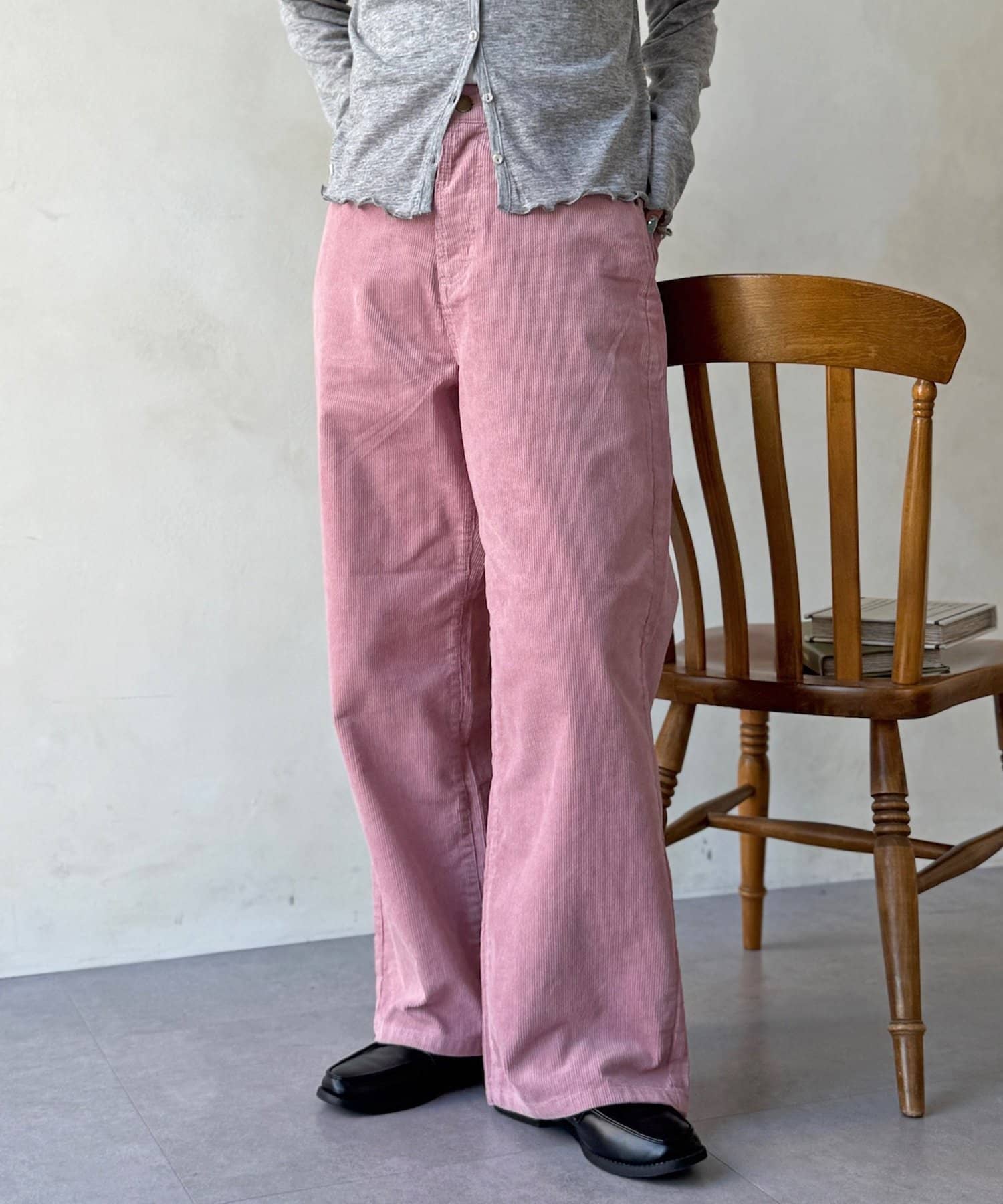 CPCM(シーピーシーエム) コーデュロイストレートパンツ